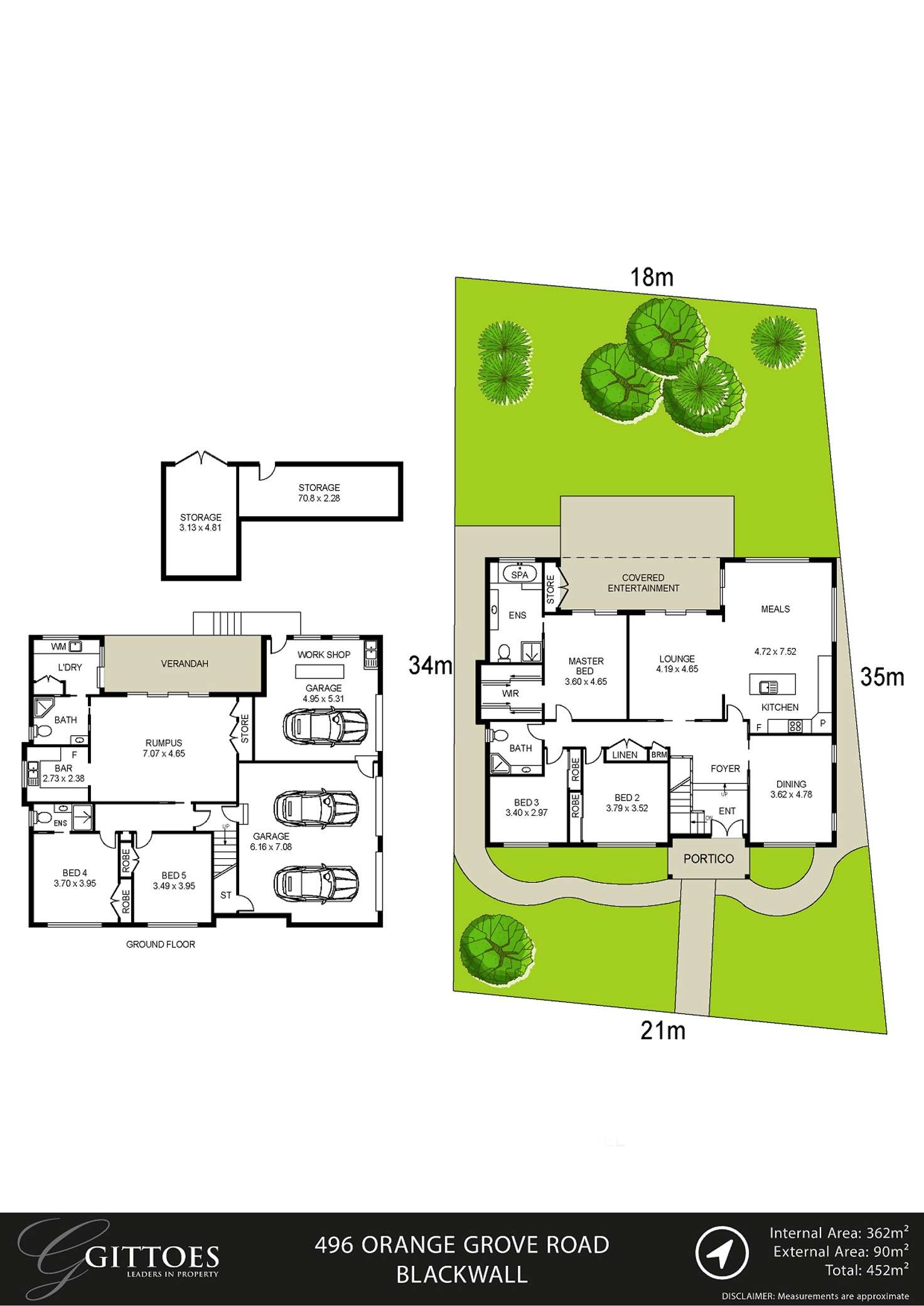 Floorplan of Homely house listing, 496 Orange Grove Road, Blackwall NSW 2256