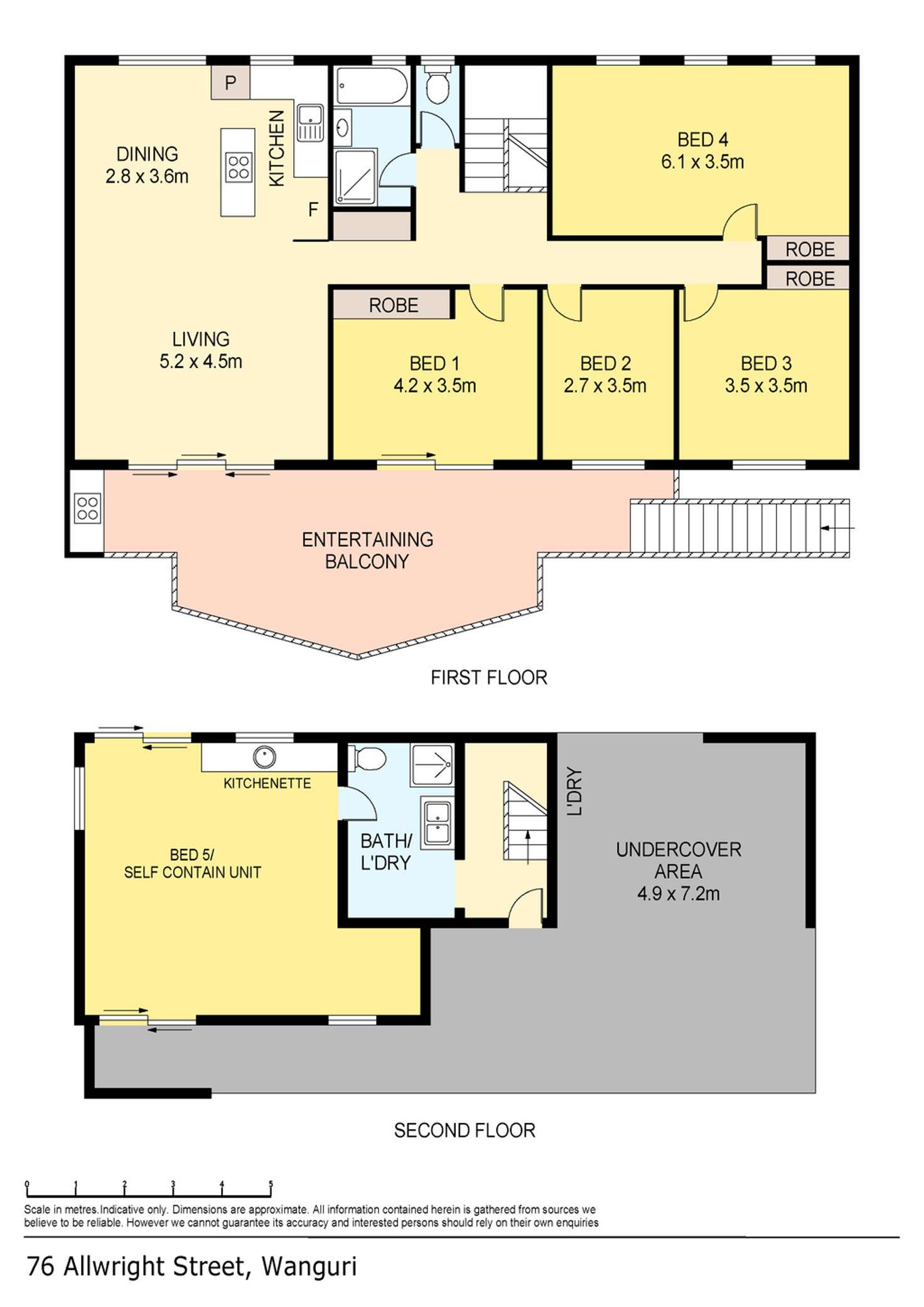 Floorplan of Homely house listing, 76 Allwright Street, Wanguri NT 810
