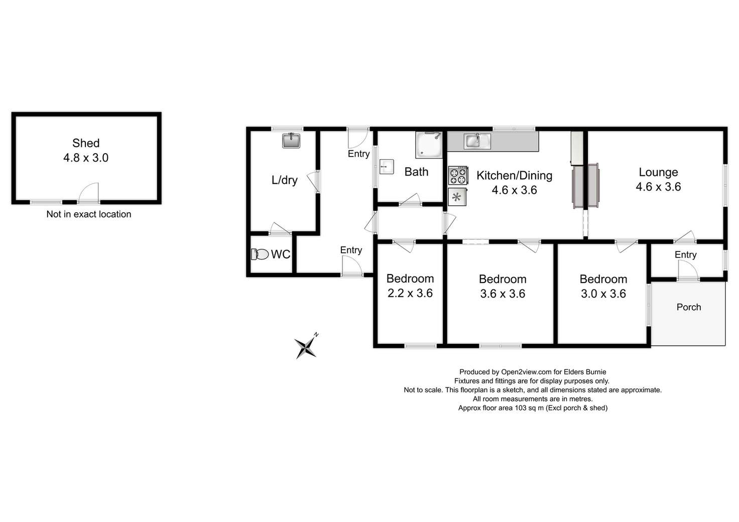 Floorplan of Homely house listing, 5 Bury Street, Queenstown TAS 7467