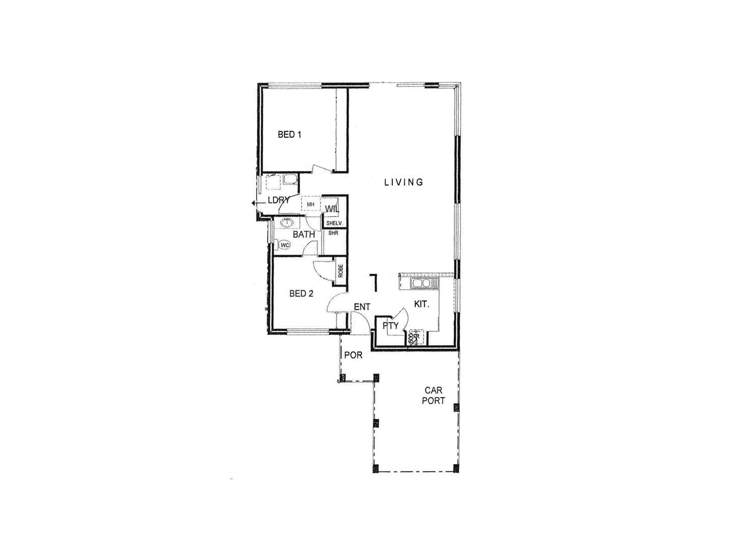 Floorplan of Homely house listing, 48A Challenger Place, Melville WA 6156