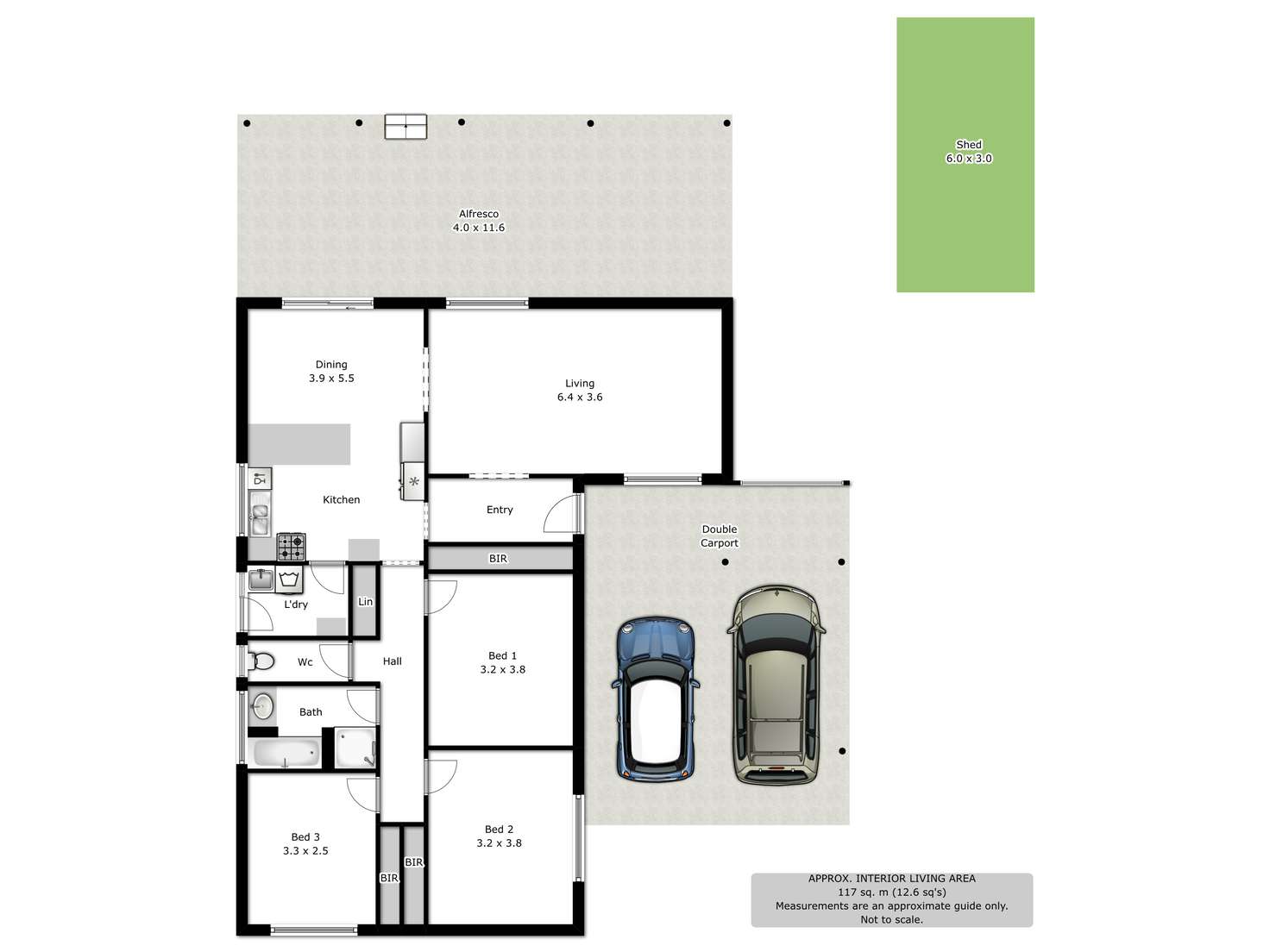 Floorplan of Homely house listing, 14 Lynch Court, Wodonga VIC 3690
