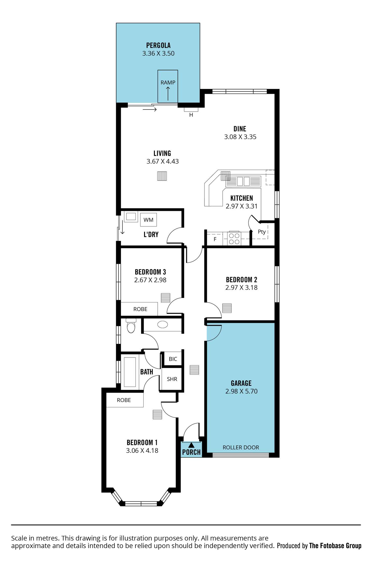 Floorplan of Homely house listing, 8 Barbados Drive, Seaford Rise SA 5169