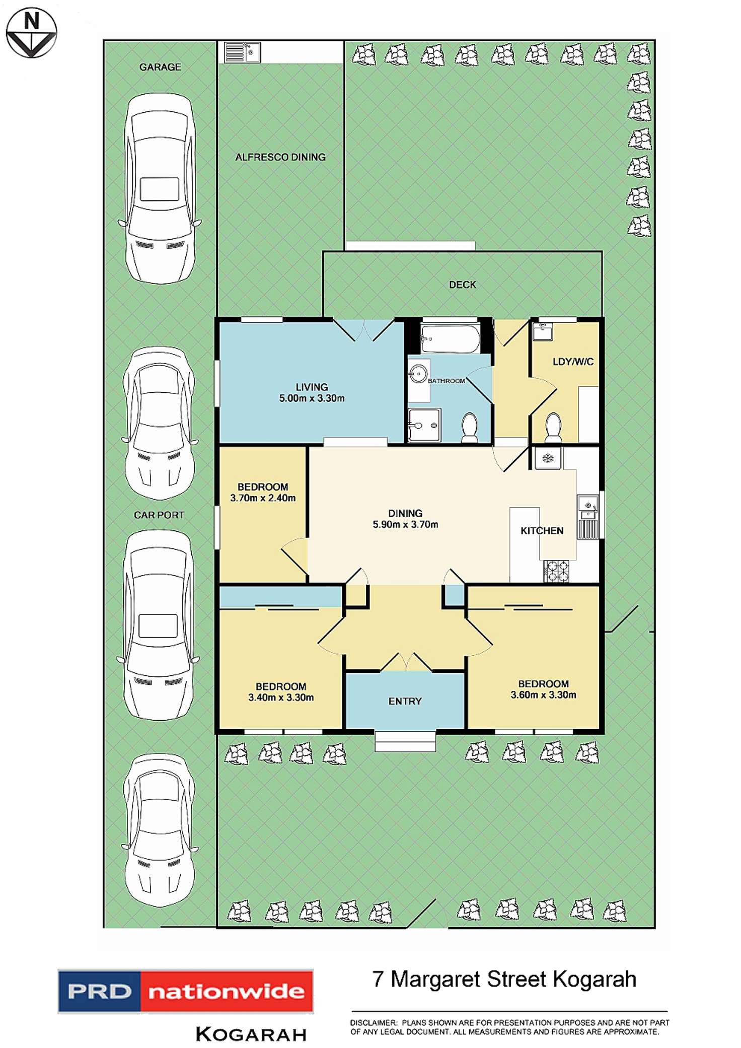 Floorplan of Homely house listing, 7 Margaret Street, Kogarah NSW 2217