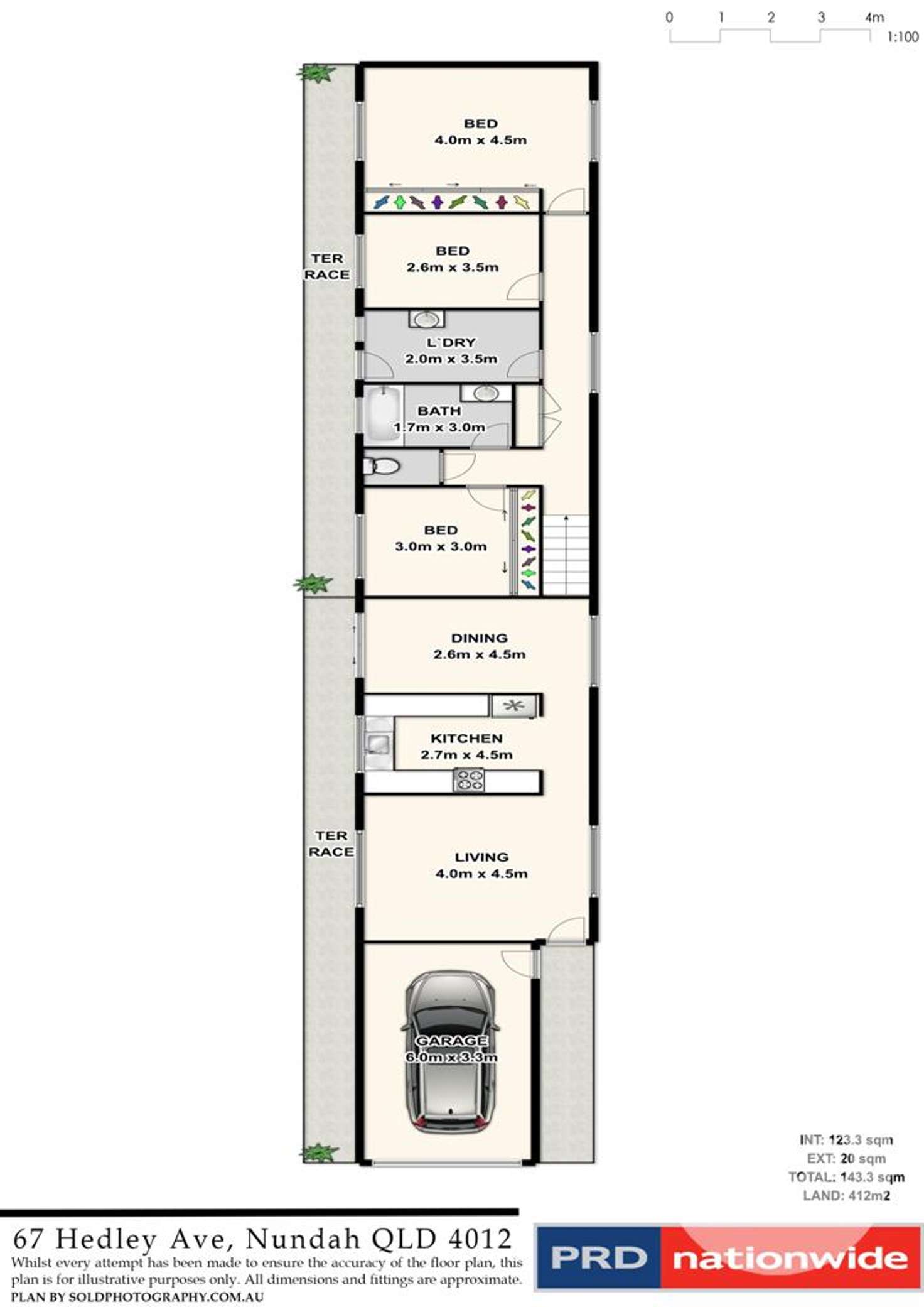 Floorplan of Homely house listing, 67 Hedley Avenue, Nundah QLD 4012