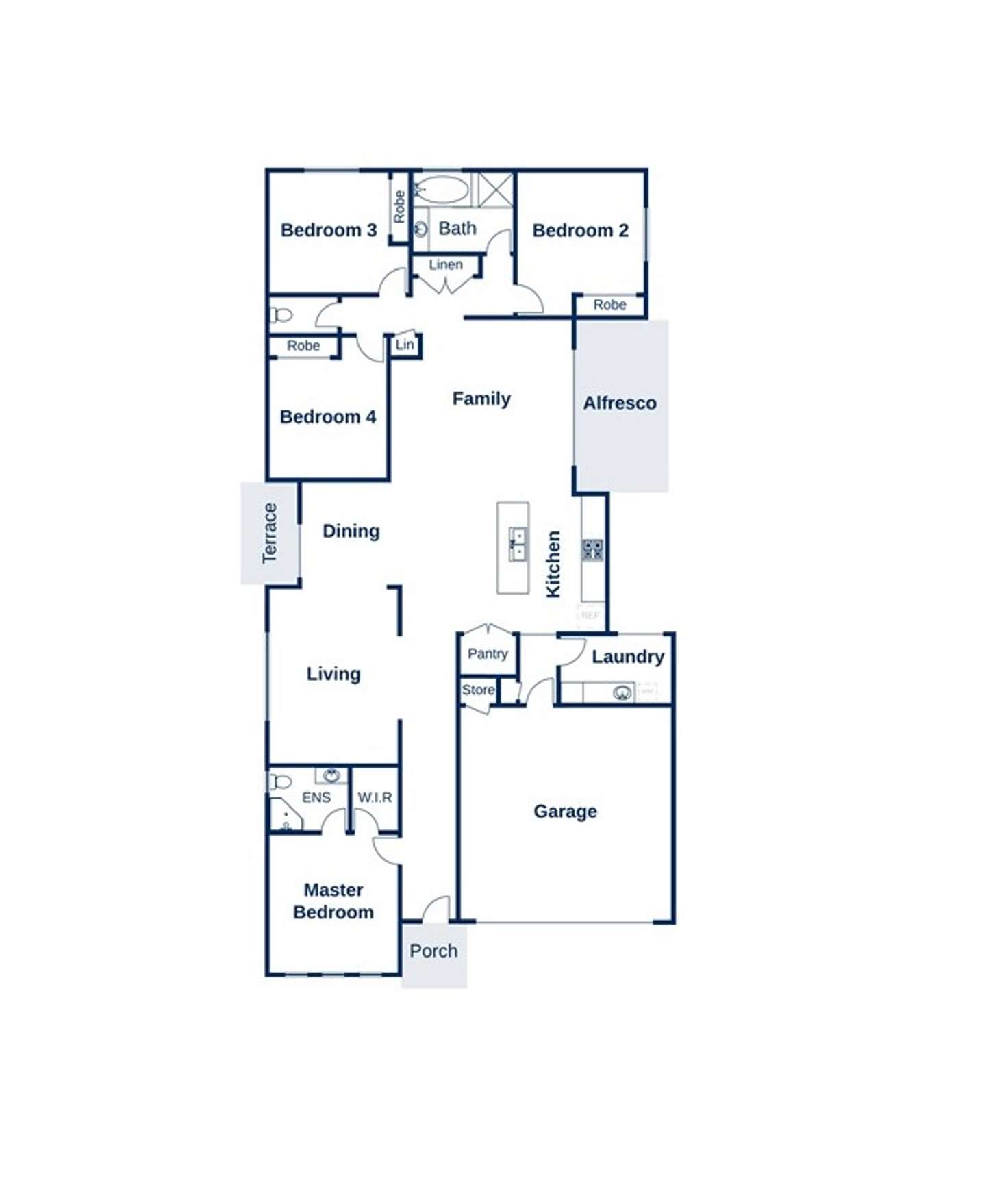 Floorplan of Homely house listing, 18 Couples Street, North Lakes QLD 4509