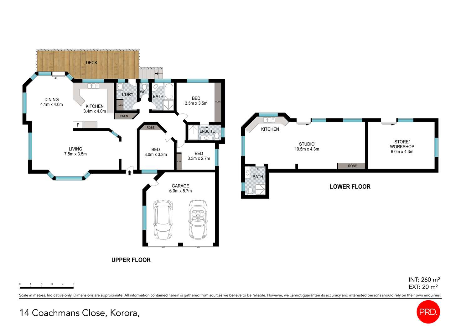 Floorplan of Homely house listing, 14 Coachmans Close, Korora NSW 2450