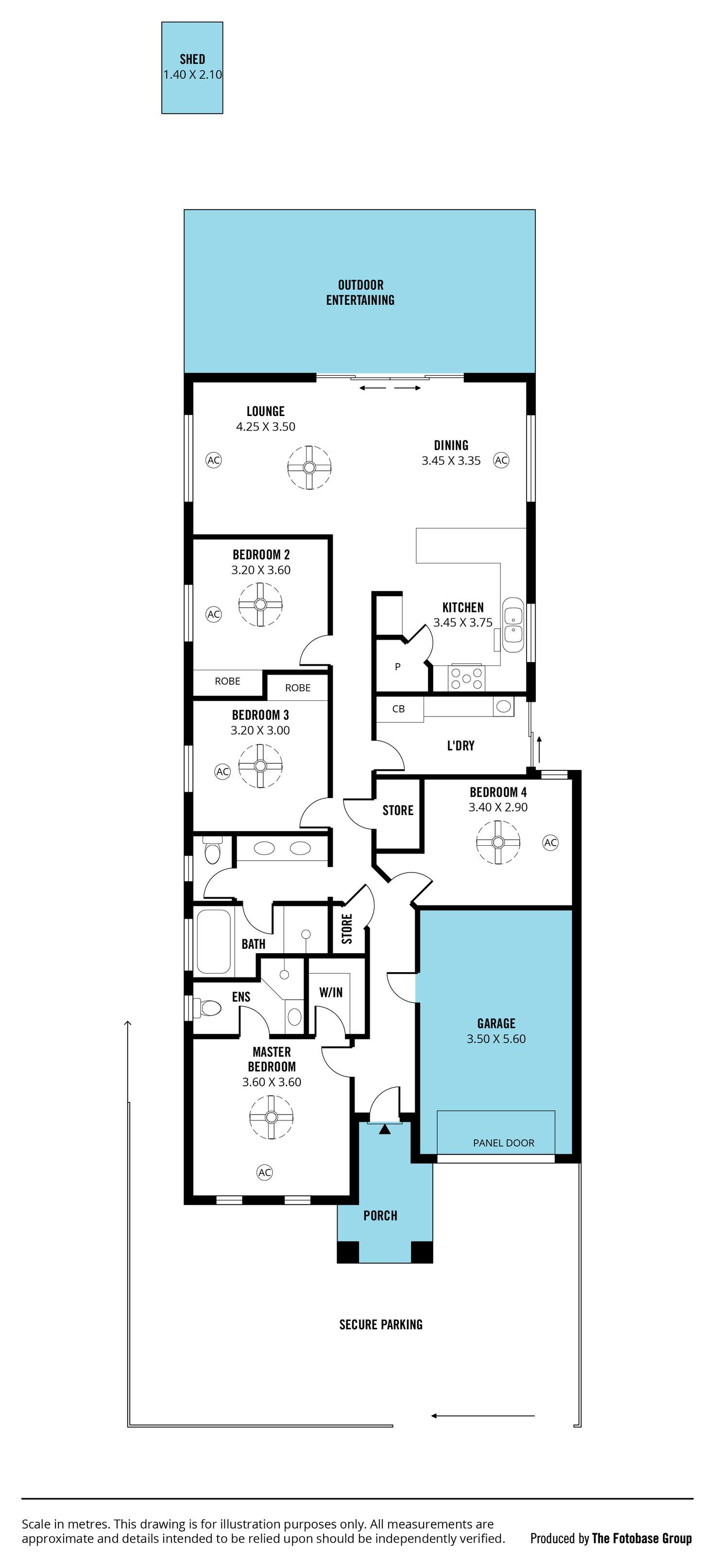 Floorplan of Homely house listing, 8 Moore Road, Reynella SA 5161