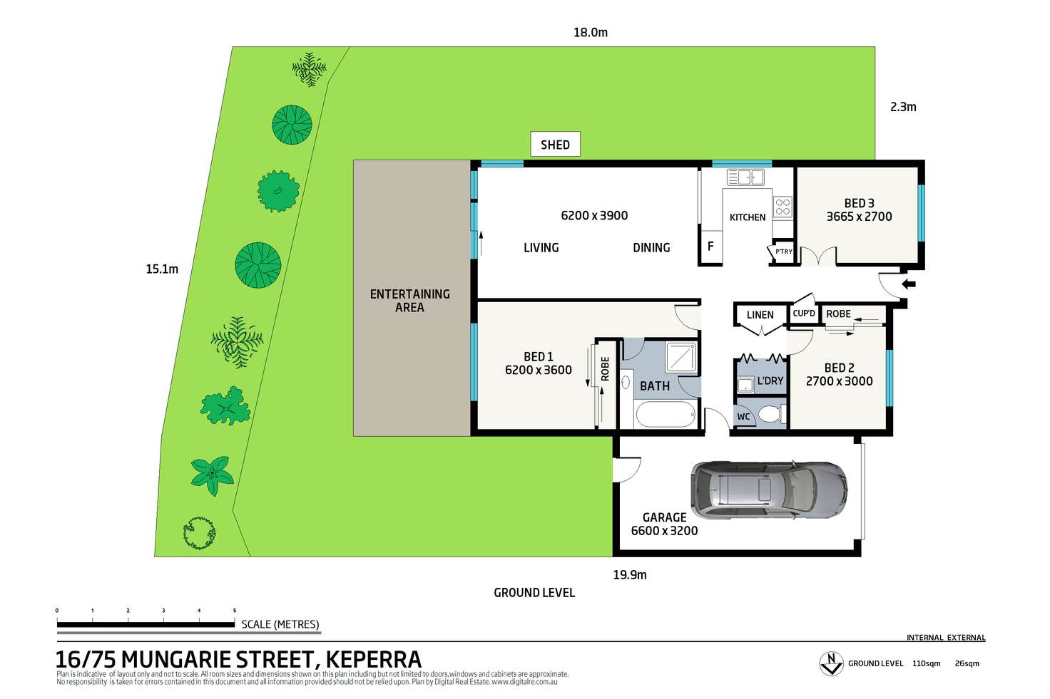 Floorplan of Homely townhouse listing, 16/75 Mungarie Street, Keperra QLD 4054