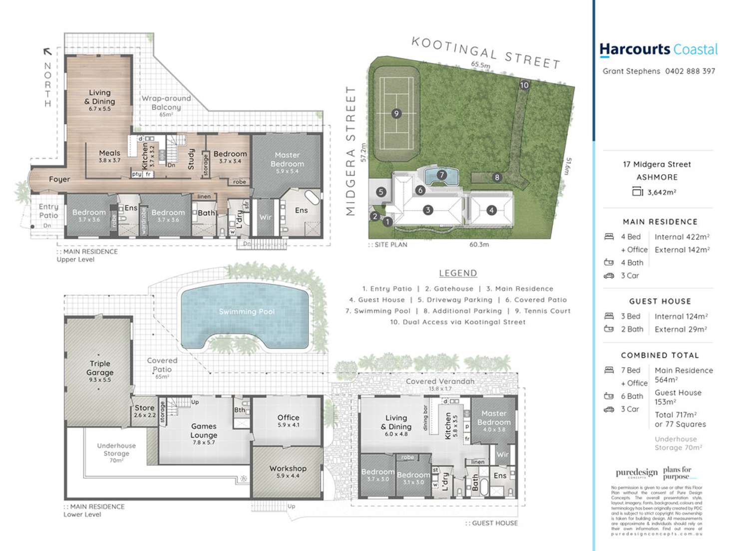 Floorplan of Homely house listing, 17 Midgera Street, Ashmore QLD 4214