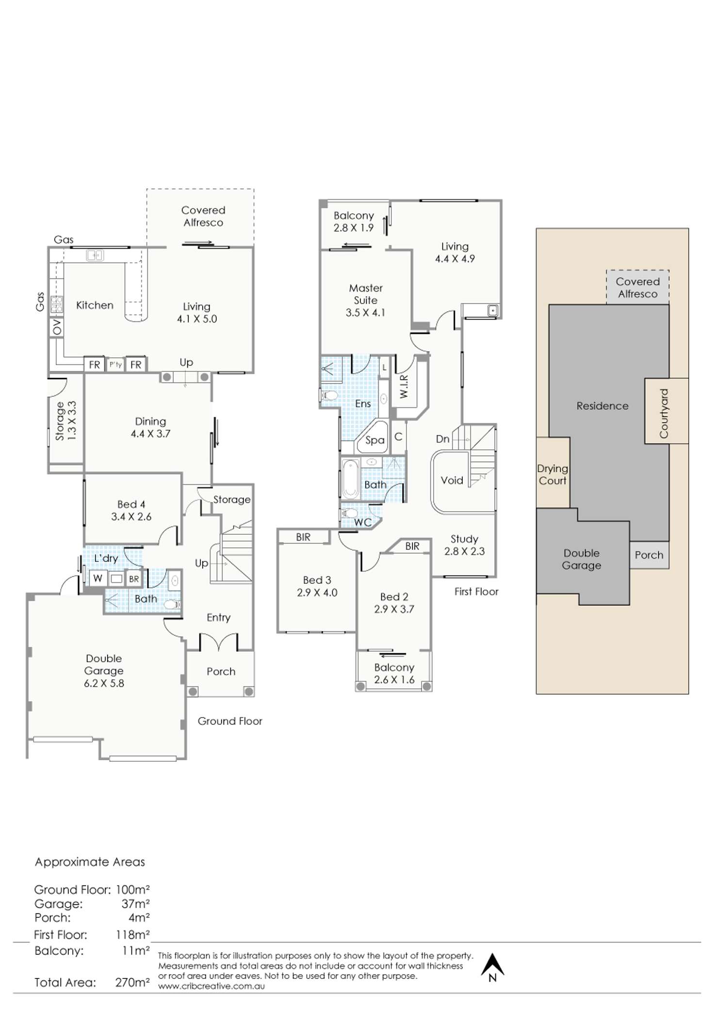 Floorplan of Homely house listing, 30 Claverton Street, North Perth WA 6006