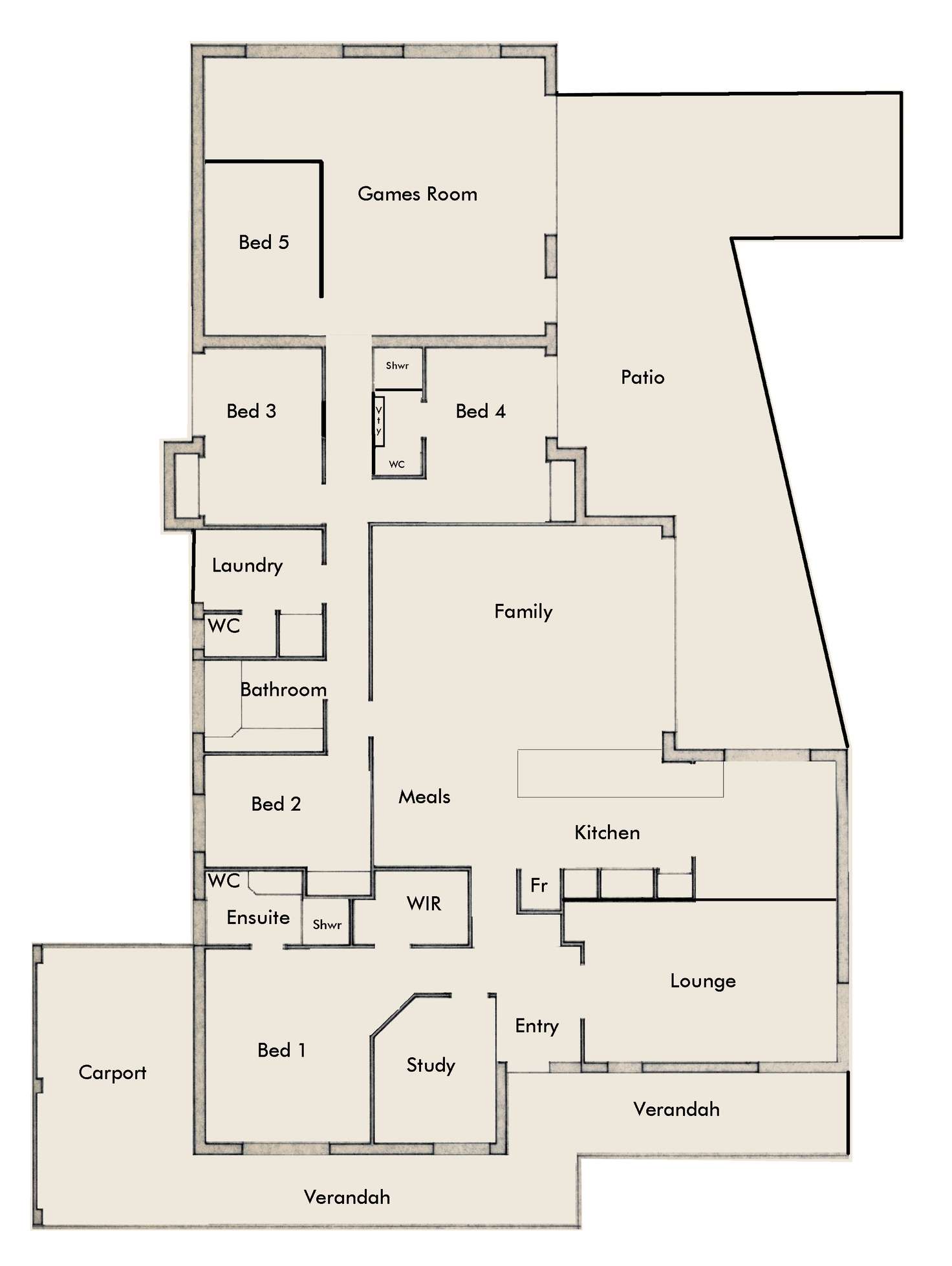 Floorplan of Homely house listing, 48 Mahogany Drive, Halls Head WA 6210