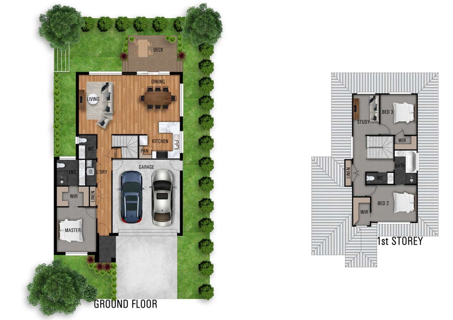 Floorplan of Homely house listing, 1A Lucas Avenue, Kilsyth VIC 3137