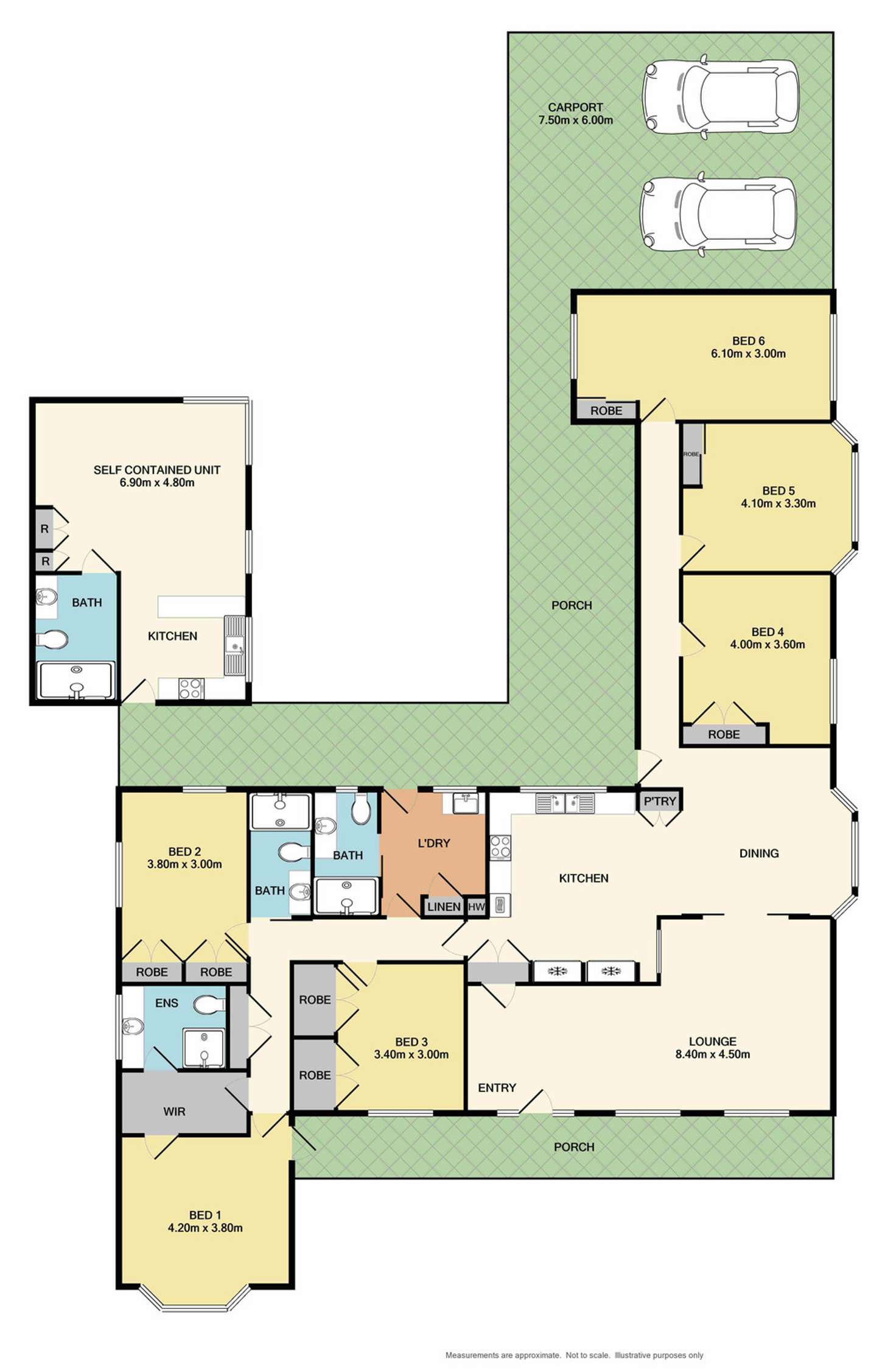 Floorplan of Homely house listing, 12 Garden Street, Benalla VIC 3672