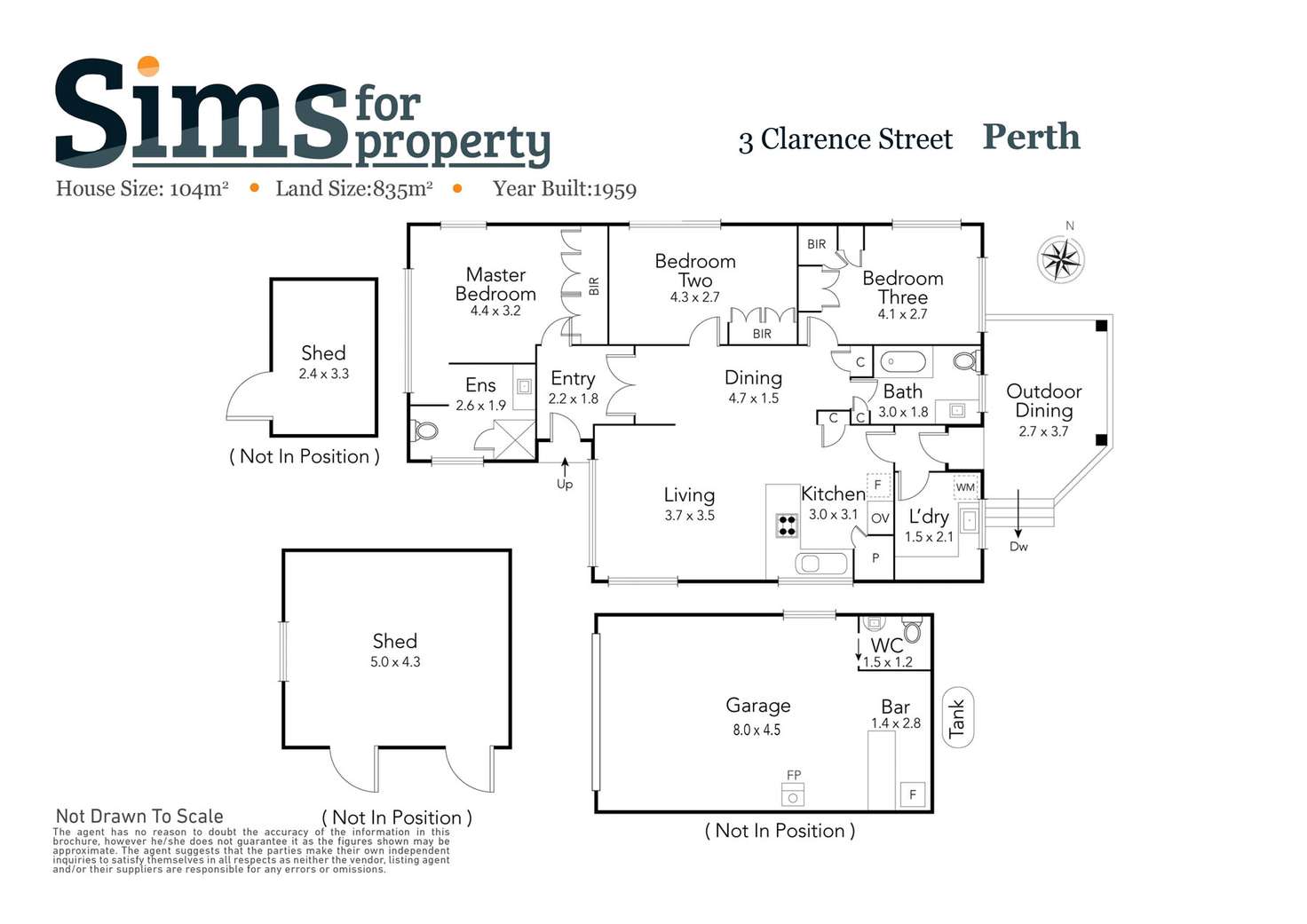 Floorplan of Homely house listing, 3 Clarence Street, Perth TAS 7300