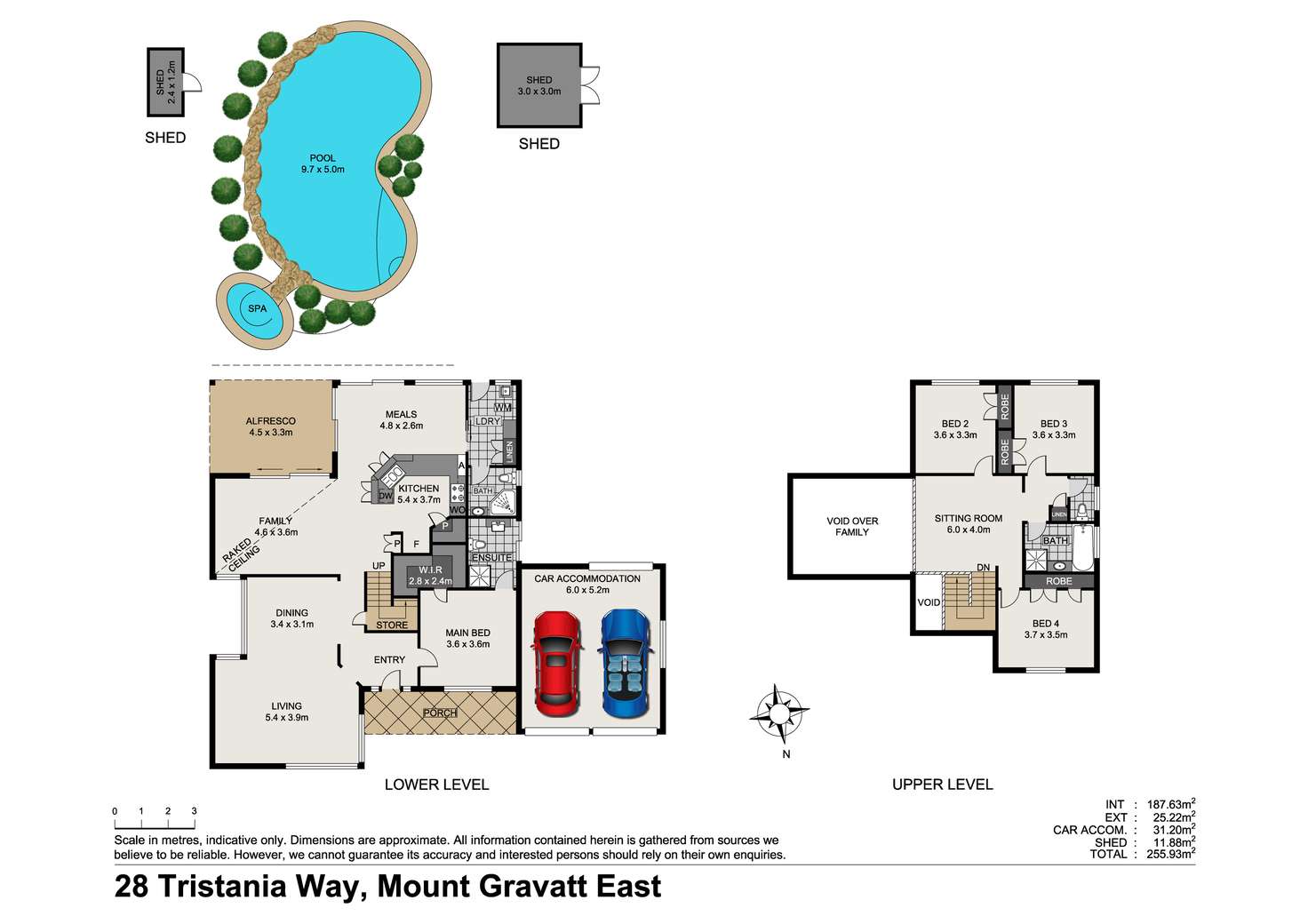Floorplan of Homely house listing, 28 Tristania Way, Mount Gravatt East QLD 4122