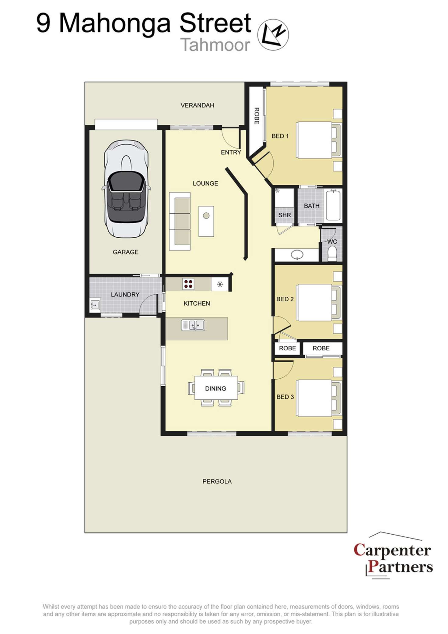 Floorplan of Homely house listing, 9 Mahonga Street, Tahmoor NSW 2573