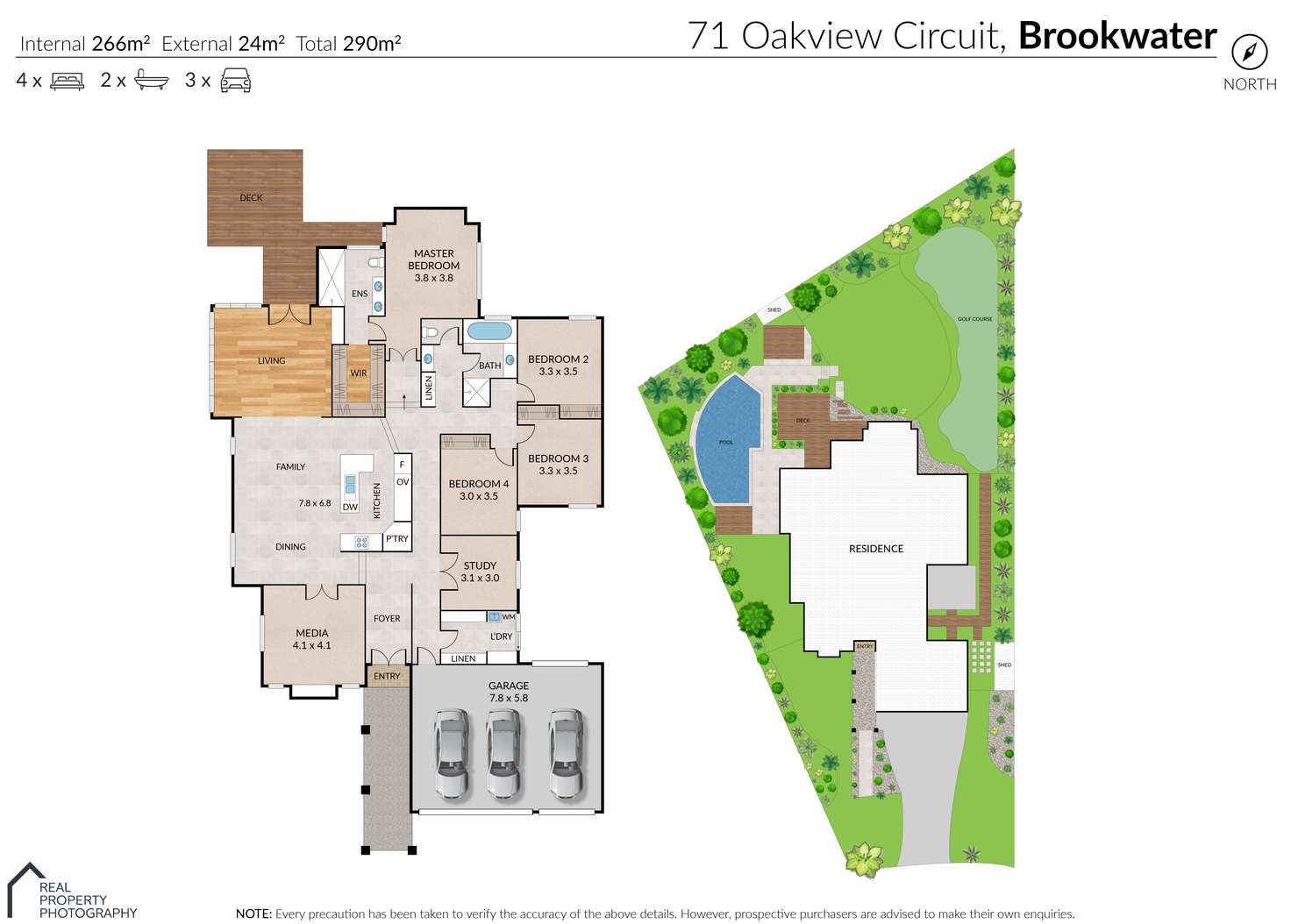 Floorplan of Homely house listing, 71 Oakview Circuit, Brookwater QLD 4300