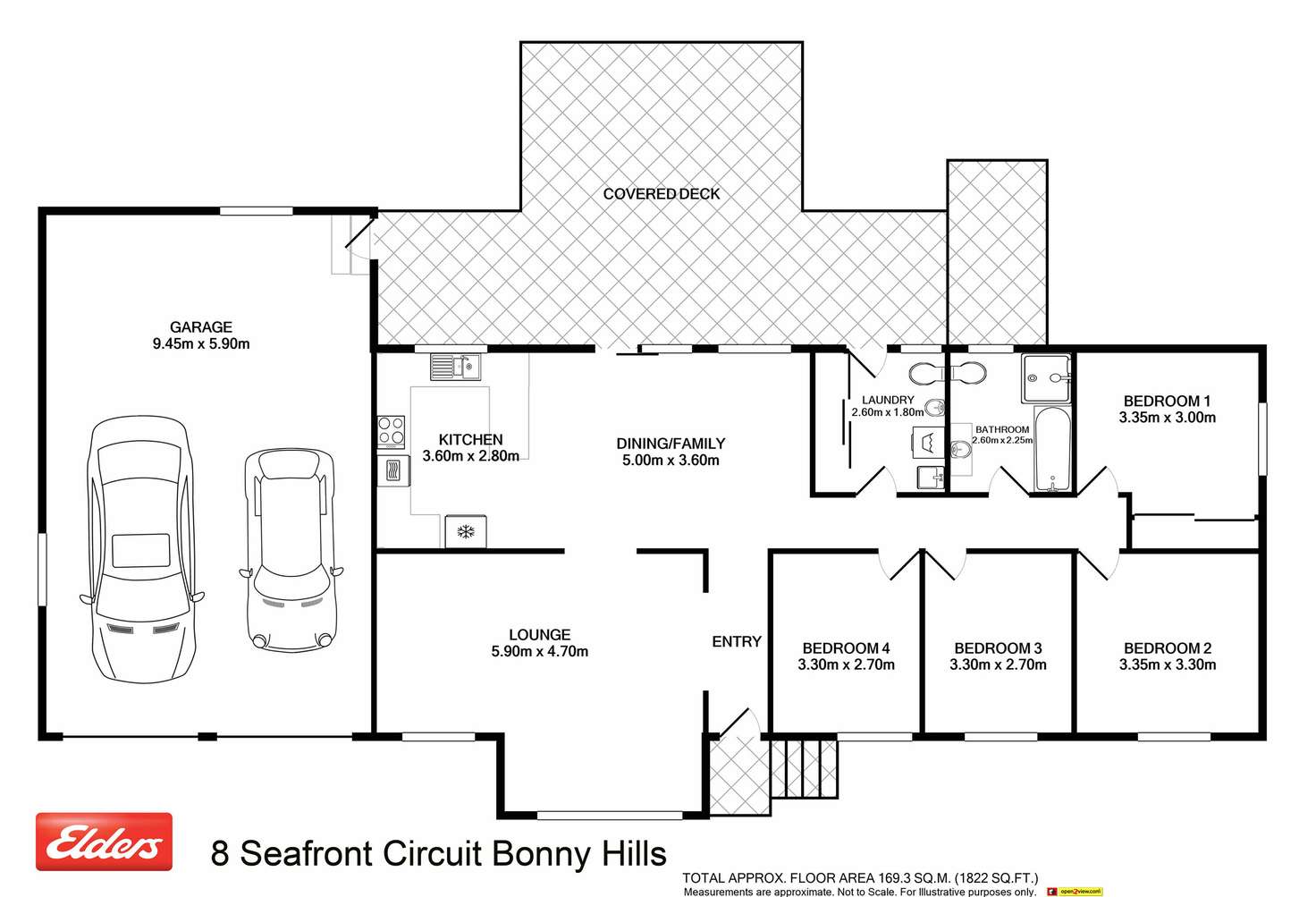 Floorplan of Homely house listing, 8 Seafront Circuit, Bonny Hills NSW 2445