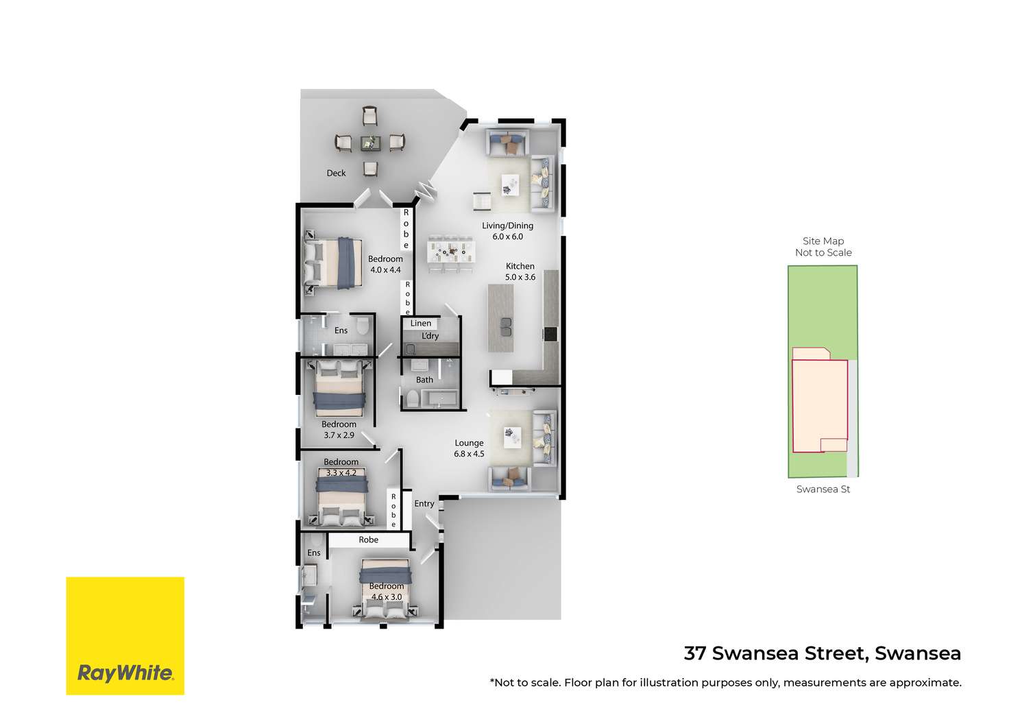 Floorplan of Homely house listing, 37 Swansea Street, Swansea NSW 2281