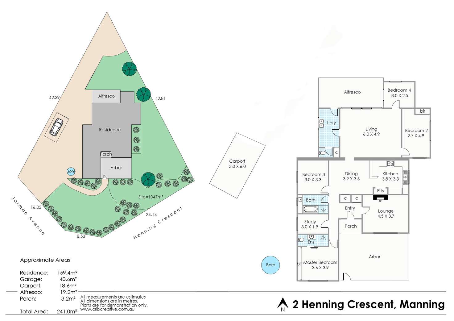 Floorplan of Homely house listing, 2 Henning Crescent, Manning WA 6152