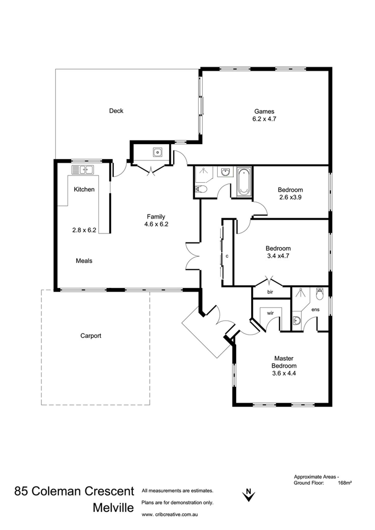 Floorplan of Homely house listing, 85 Coleman Crescent, Melville WA 6156