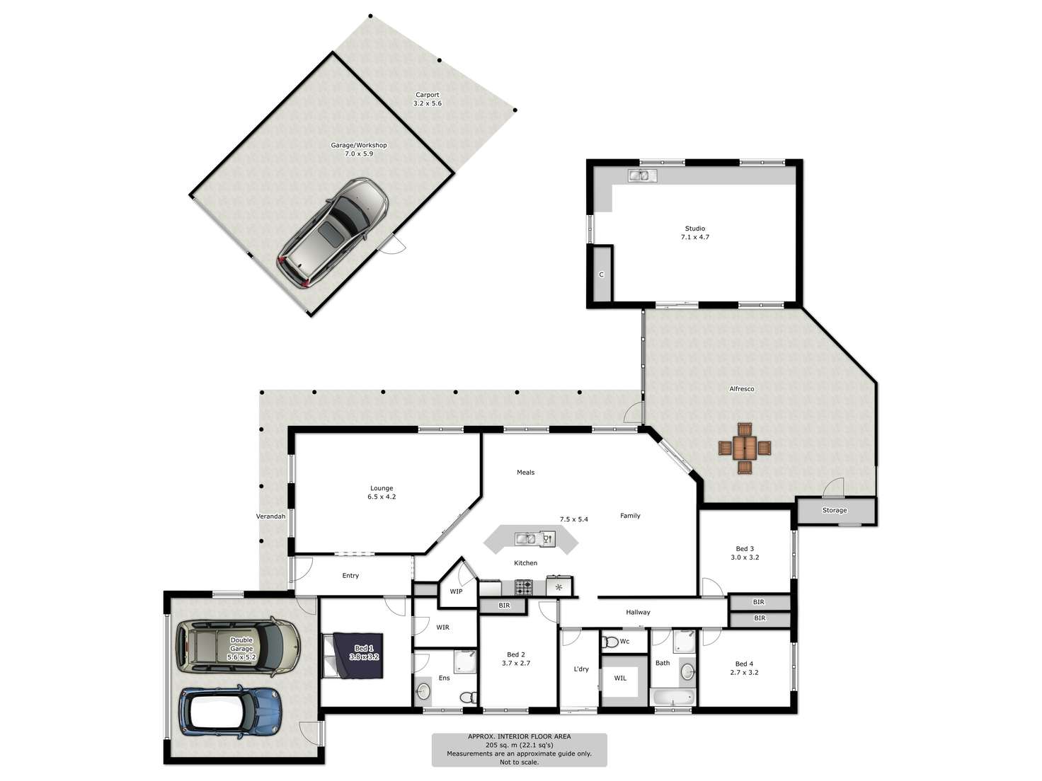 Floorplan of Homely house listing, 20 Sanctuary Boulevard, Wodonga VIC 3690