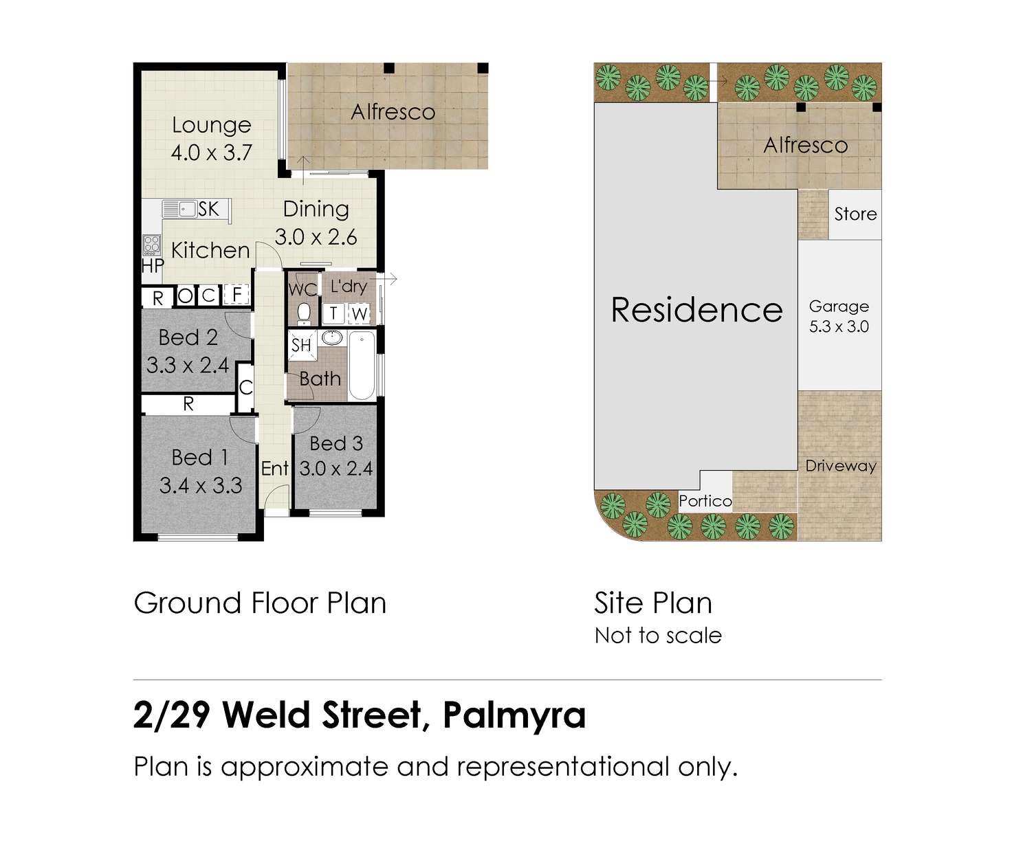 Floorplan of Homely house listing, 2/29 Weld Road, Palmyra WA 6157
