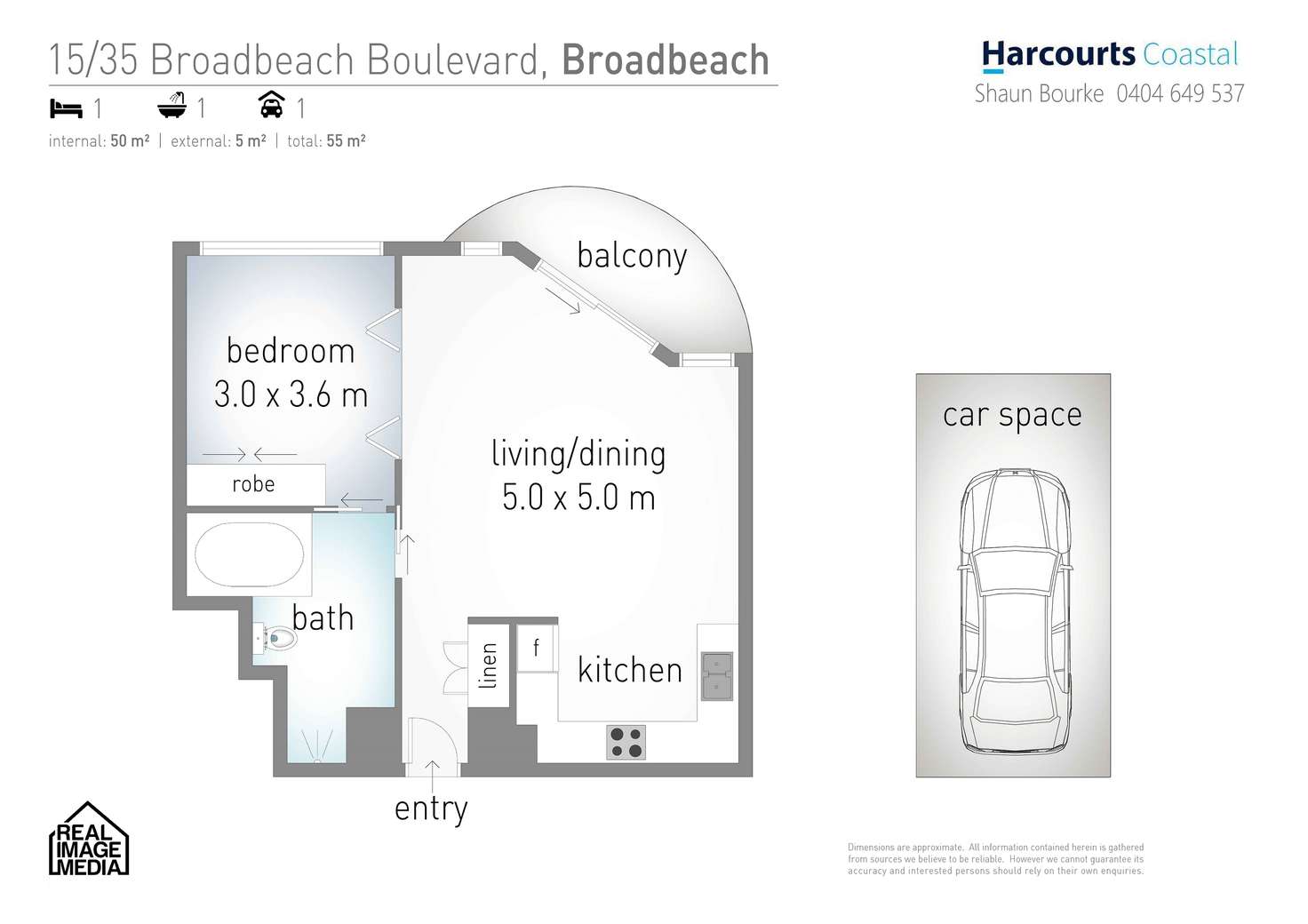 Floorplan of Homely apartment listing, 16/35 Broadbeach Boulevard, Broadbeach QLD 4218