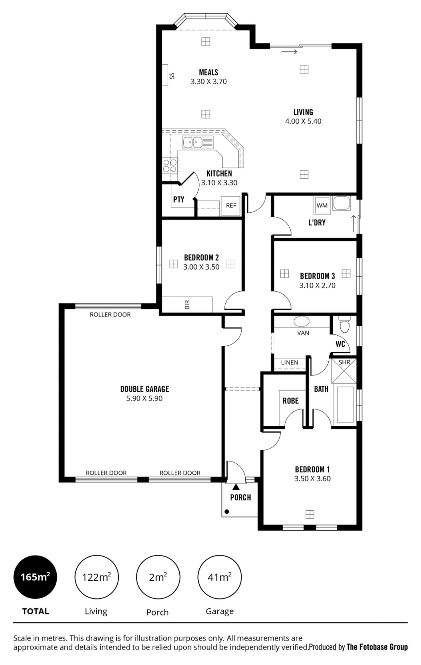 Floorplan of Homely house listing, 16 Strathaird Boulevard, Smithfield SA 5114