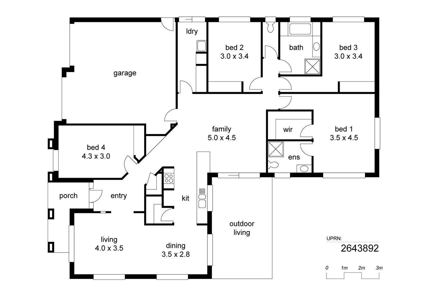 Floorplan of Homely house listing, Address available on request