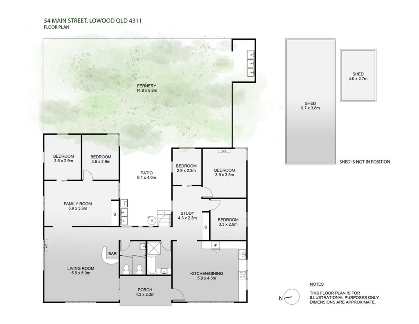 Floorplan of Homely house listing, 54 Main Street, Lowood QLD 4311