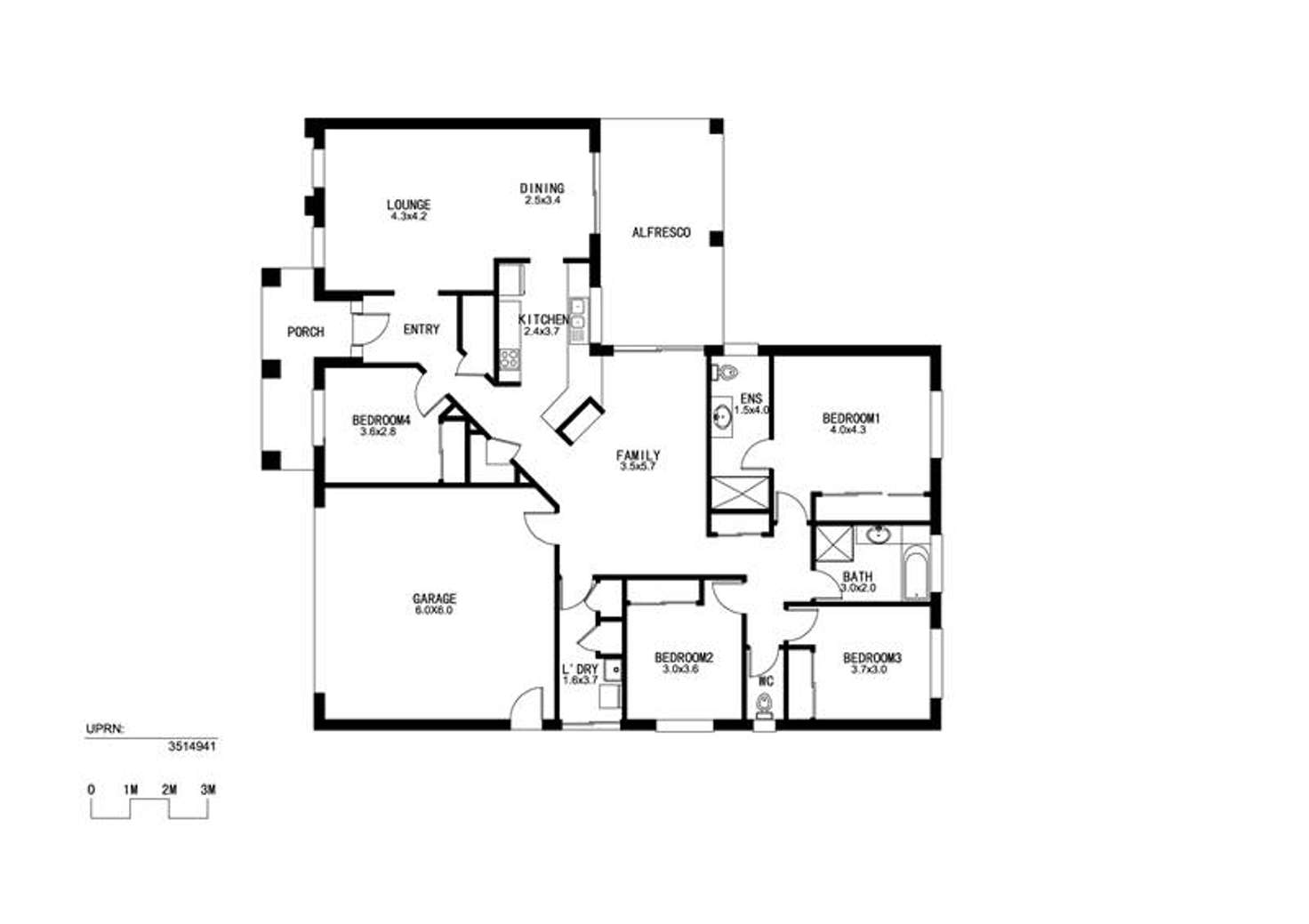 Floorplan of Homely house listing, Address available on request