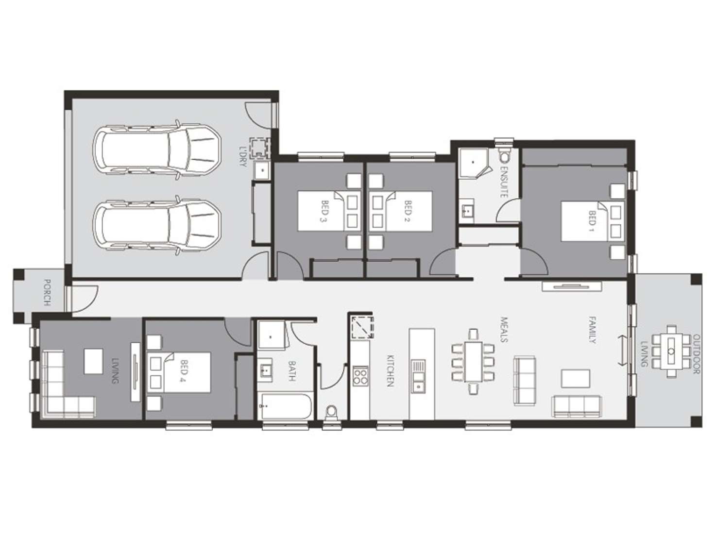 Floorplan of Homely house listing, 70 Huntingdale Street, Leichhardt QLD 4305