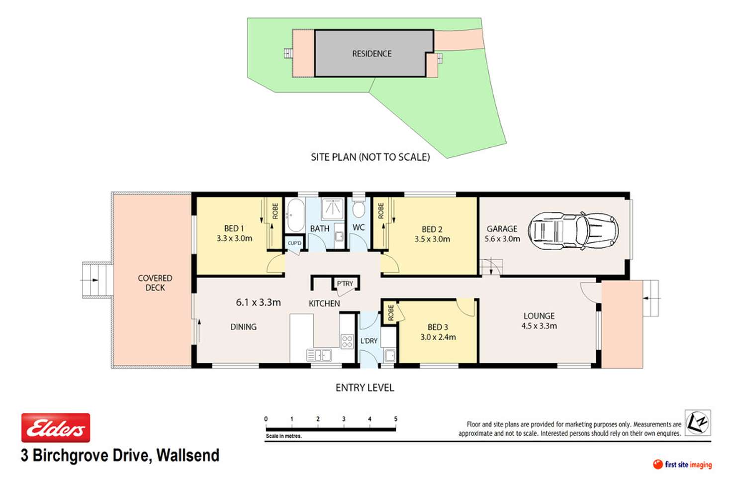 Floorplan of Homely house listing, 3 BIRCHGROVE DRIVE, Wallsend NSW 2287