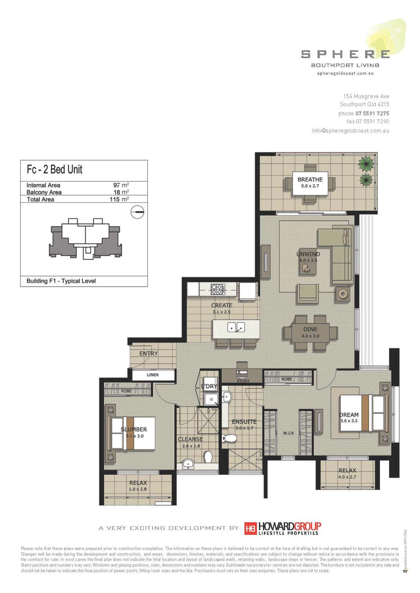 Floorplan of Homely unit listing, 12/154 Musgrave Avenue, Southport QLD 4215