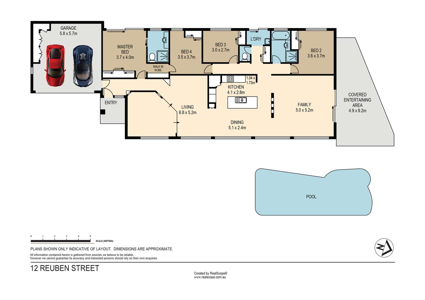 Floorplan of Homely house listing, 10-12 Reuben Street, Cornubia QLD 4130