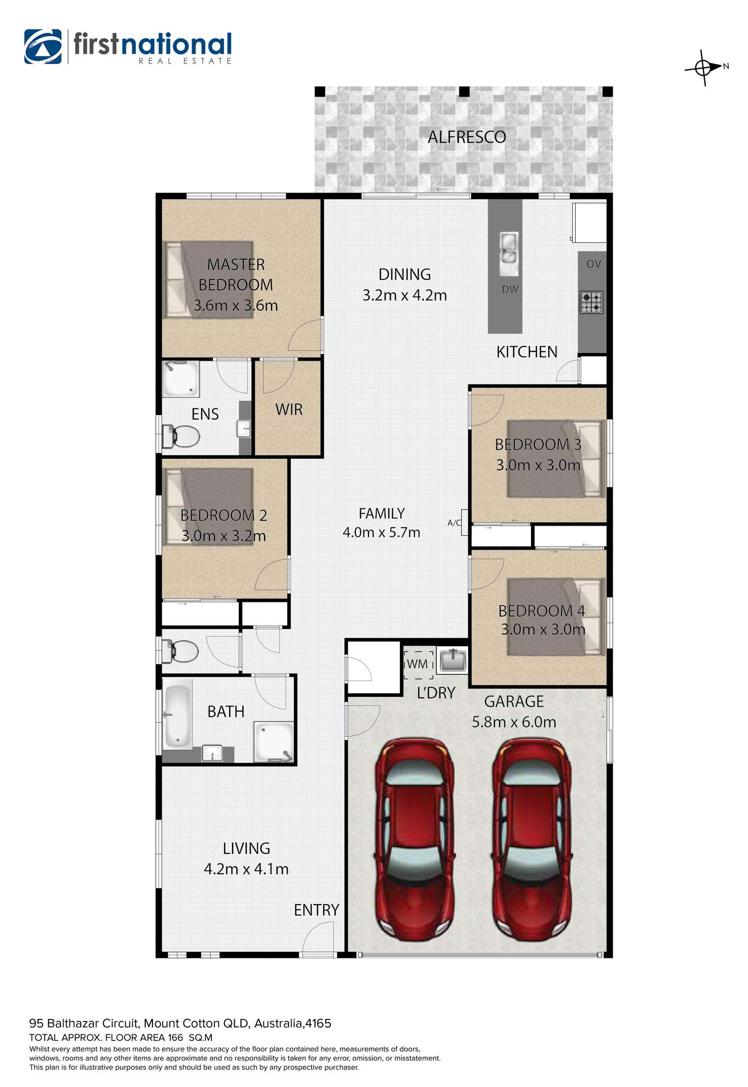 Floorplan of Homely house listing, 95 Balthazar Circuit, Mount Cotton QLD 4165