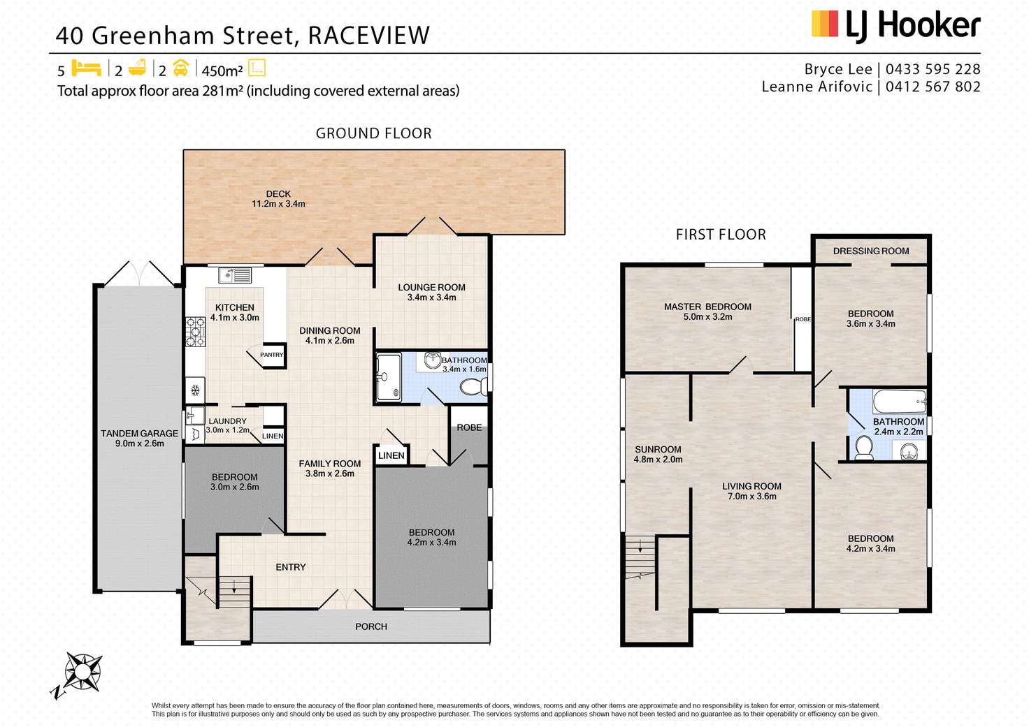 Floorplan of Homely house listing, 40 Greenham Street, Raceview QLD 4305