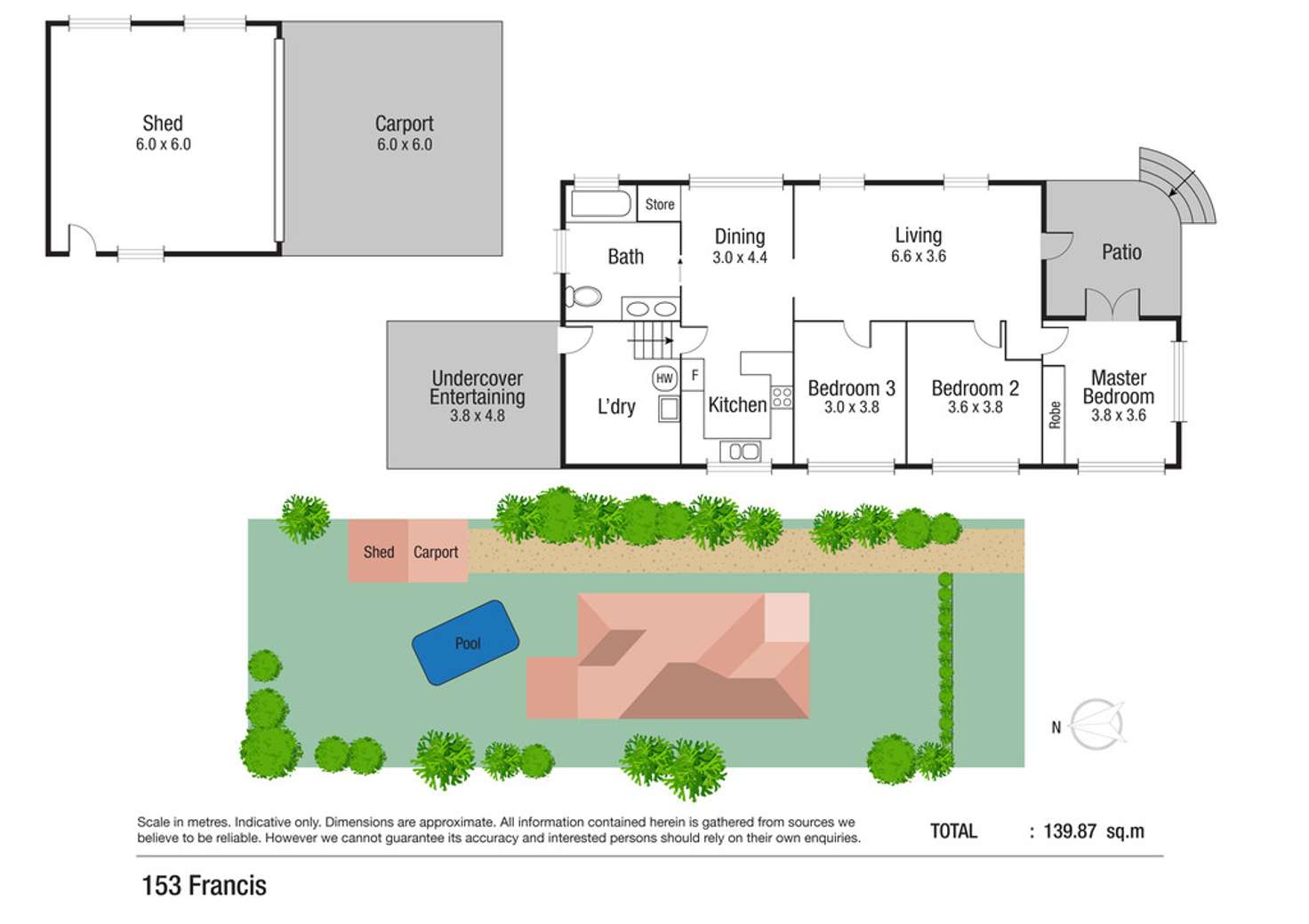 Floorplan of Homely house listing, 153 Francis Street, West End QLD 4810