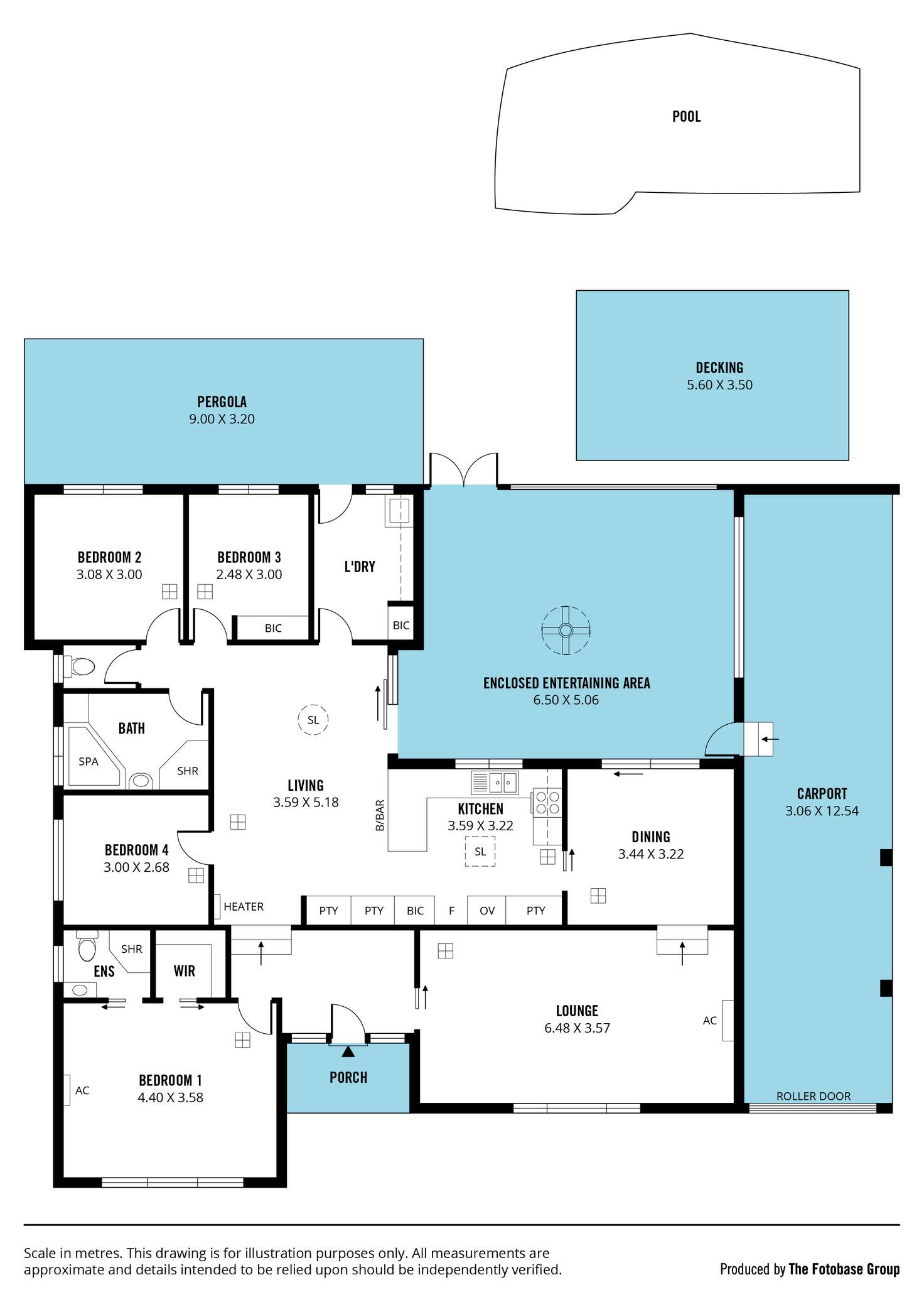 Floorplan of Homely house listing, 10 Kingfisher Drive, Modbury Heights SA 5092