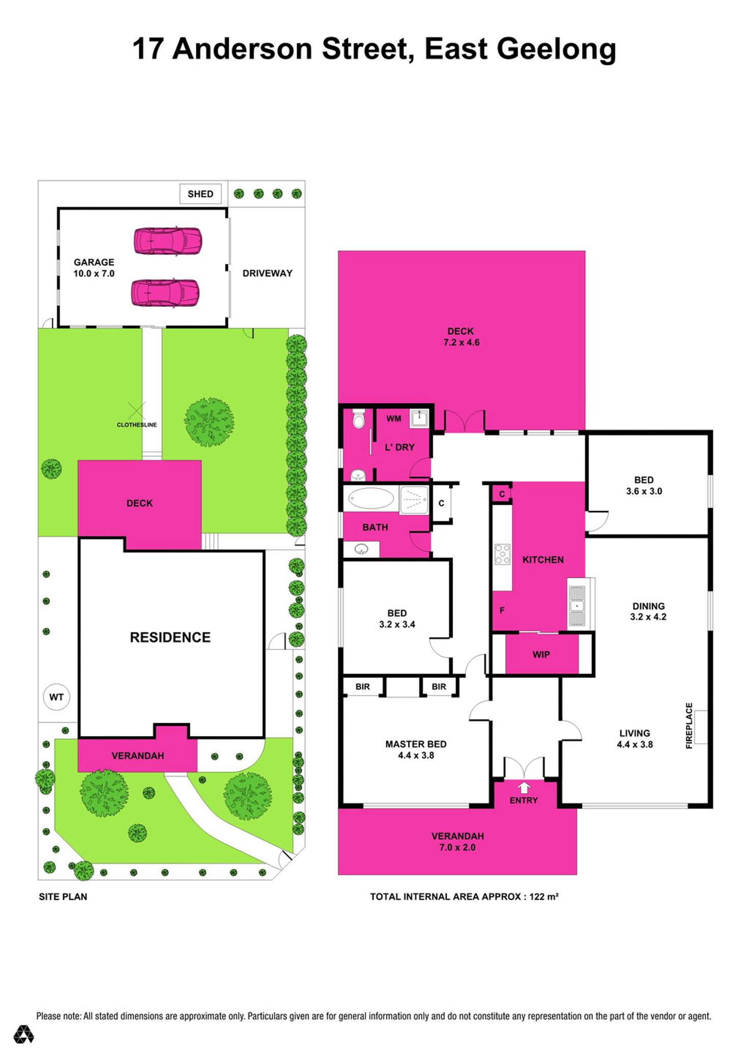 Floorplan of Homely house listing, 17 Anderson Street, East Geelong VIC 3219