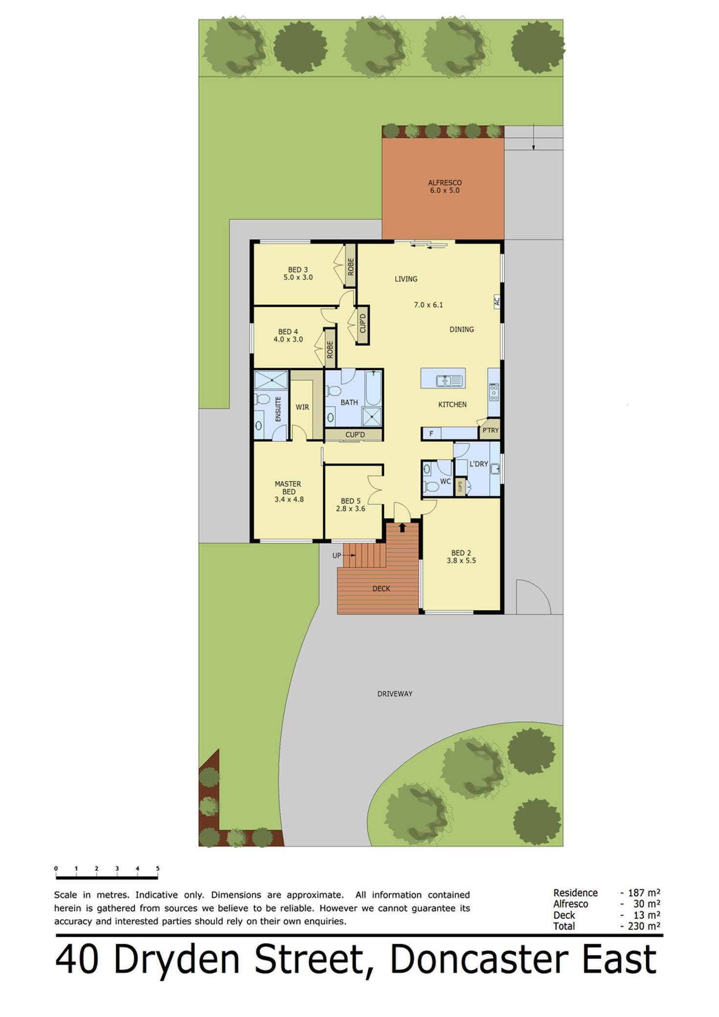 Floorplan of Homely house listing, 40 Dryden Street, Doncaster East VIC 3109