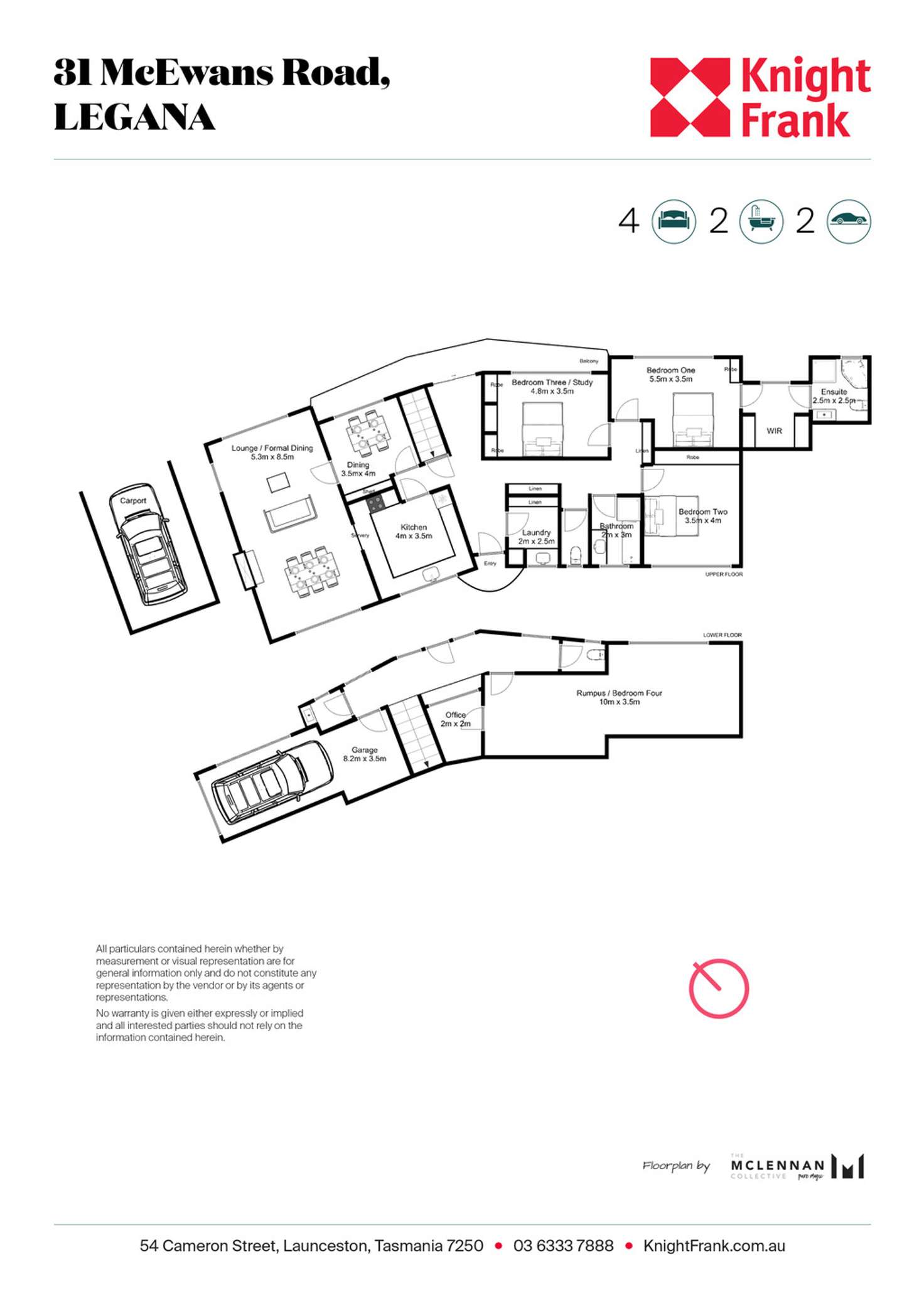 Floorplan of Homely house listing, 31 Mcewans Road, Legana TAS 7277