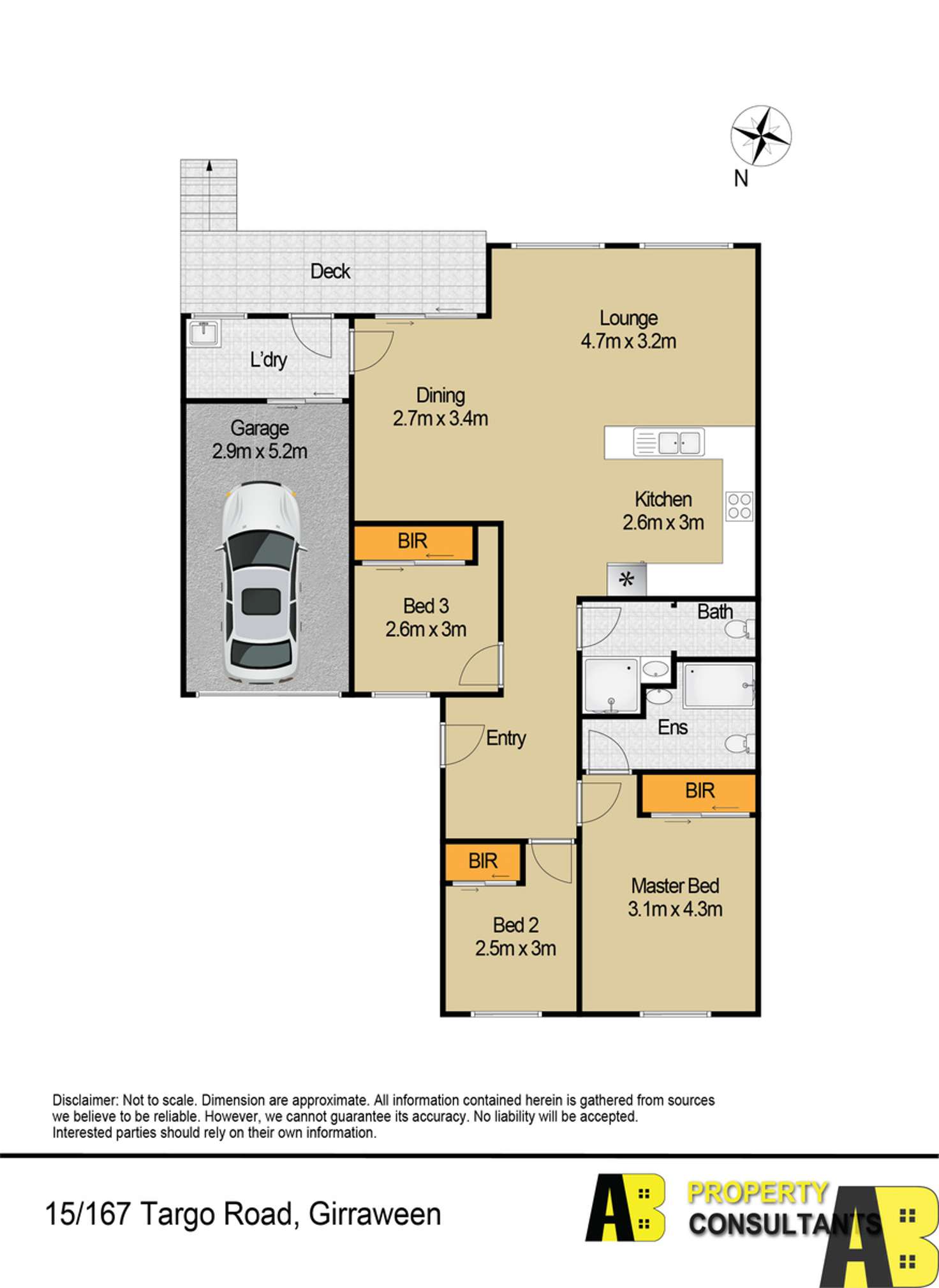 Floorplan of Homely villa listing, 15/167 Targo Road, Girraween NSW 2145