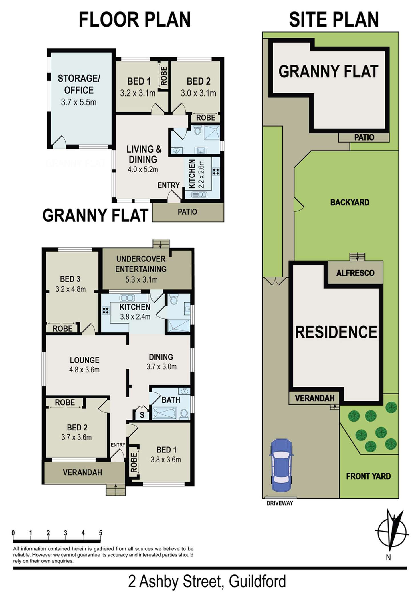 Floorplan of Homely house listing, 2 Ashby Street, Guildford NSW 2161