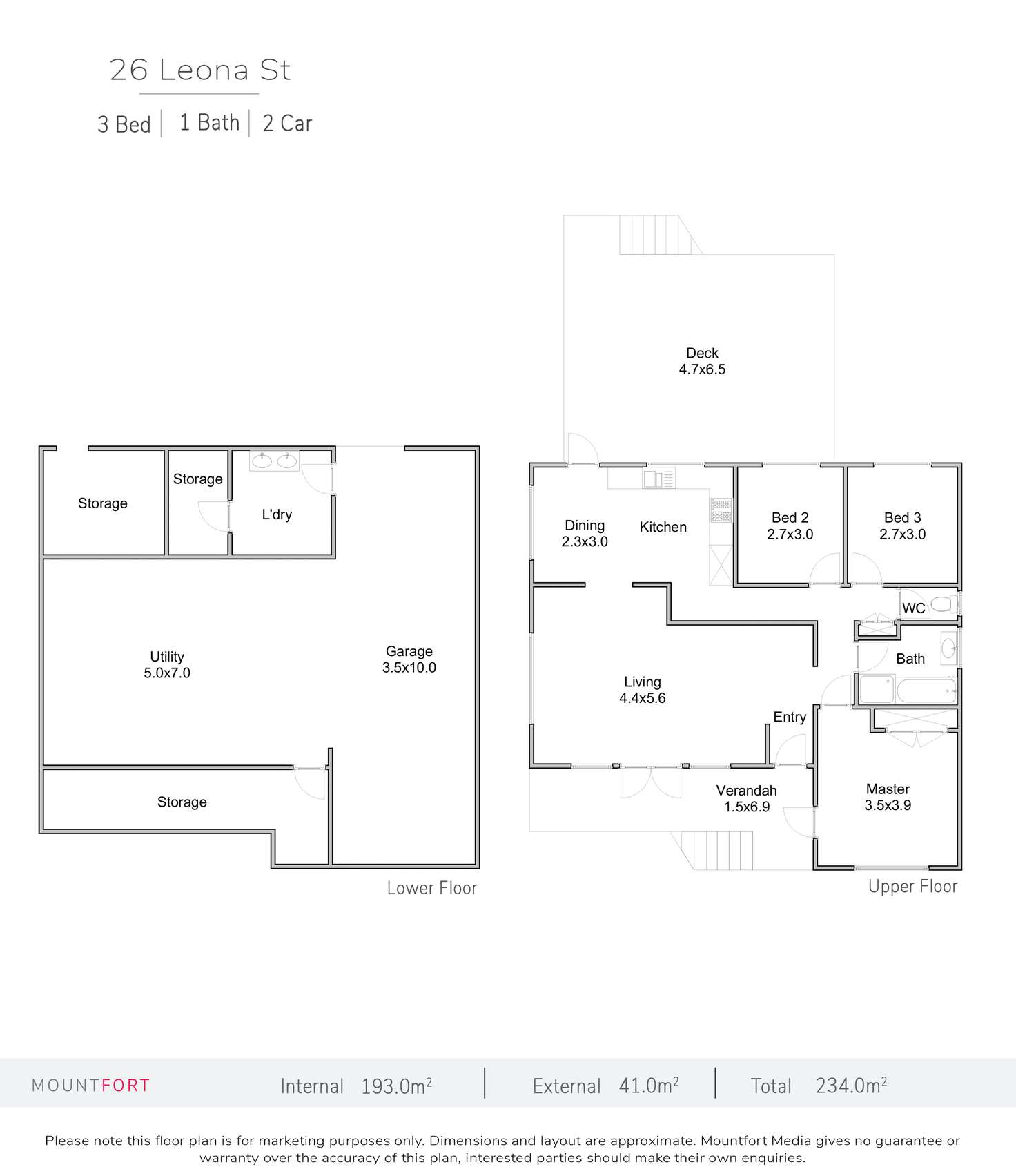 Floorplan of Homely house listing, 26 Leona Street, Boondall QLD 4034