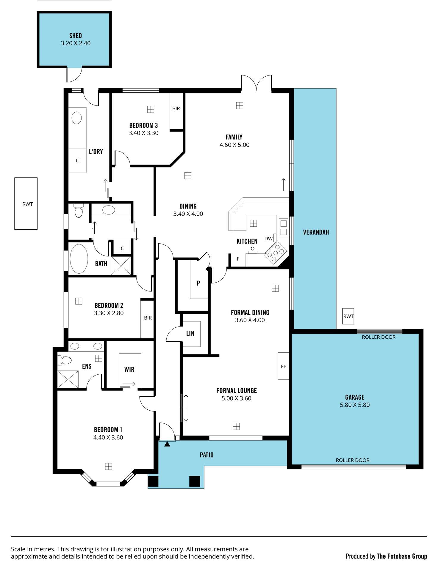 Floorplan of Homely house listing, 19 Downing Street, Hove SA 5048