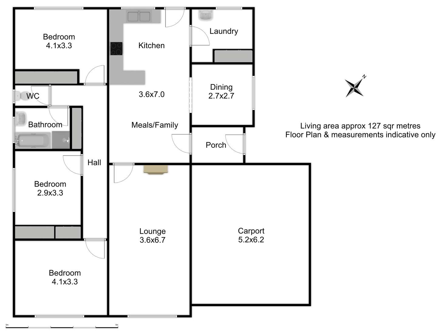 Floorplan of Homely house listing, 51 Cox Avenue, Orange NSW 2800