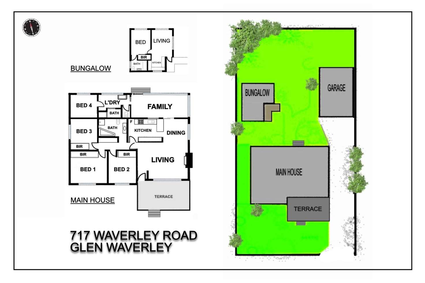 Floorplan of Homely house listing, 717 Waverley Road, Glen Waverley VIC 3150