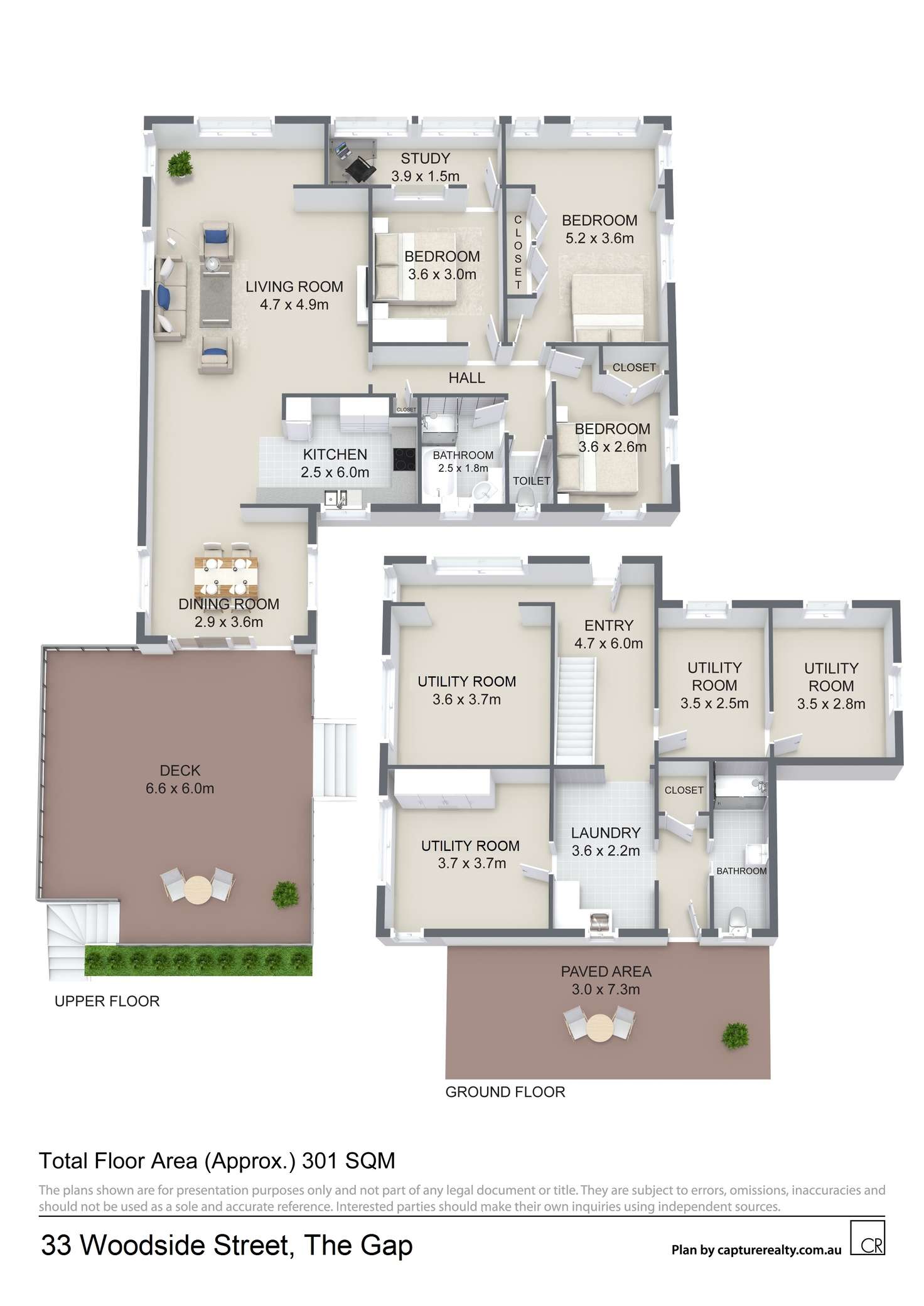 Floorplan of Homely house listing, 33 Woodside Street, The Gap QLD 4061